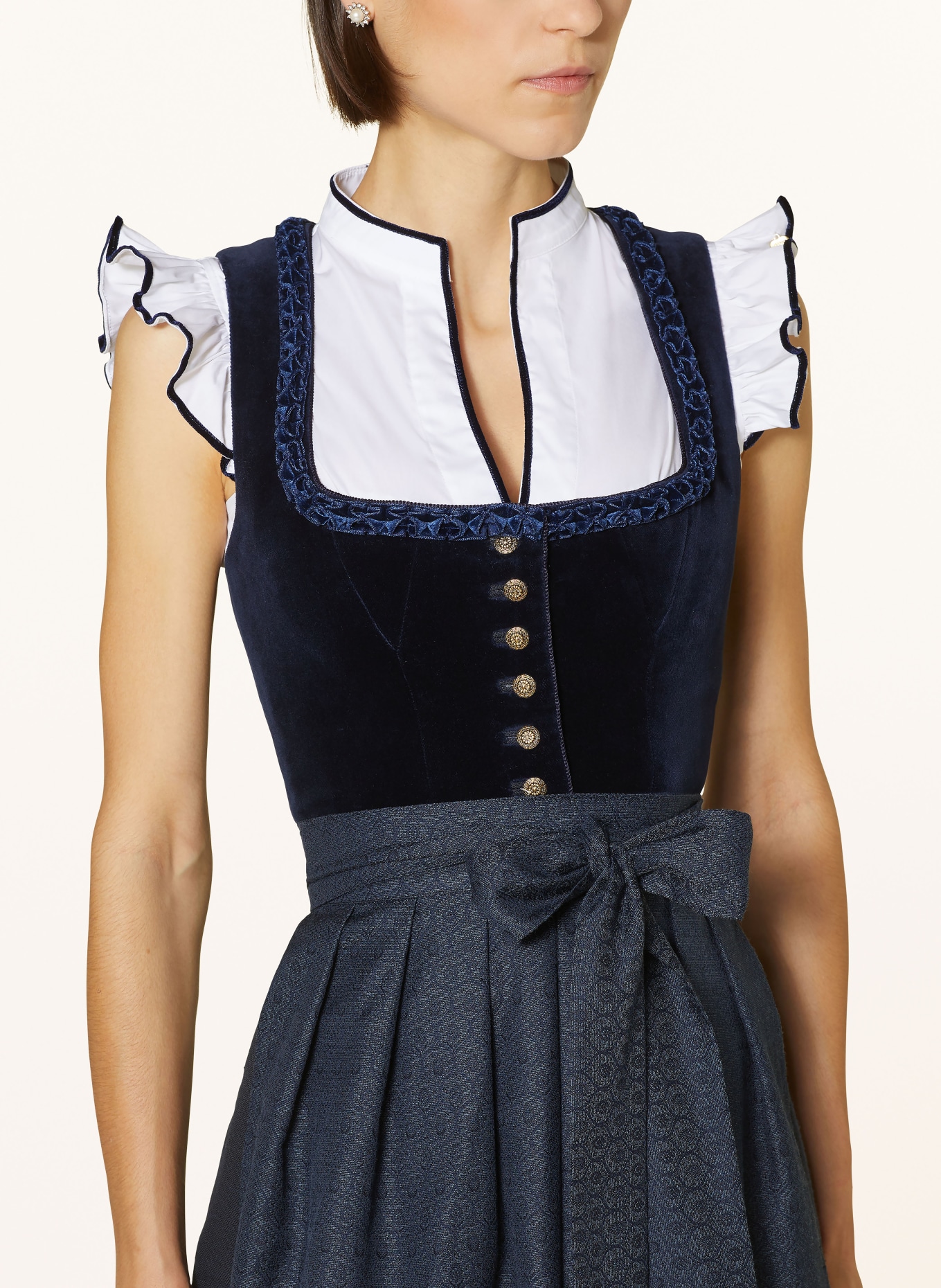 AlpenHERZ Dirndl MIA, Farbe: DUNKELBLAU (Bild 4)