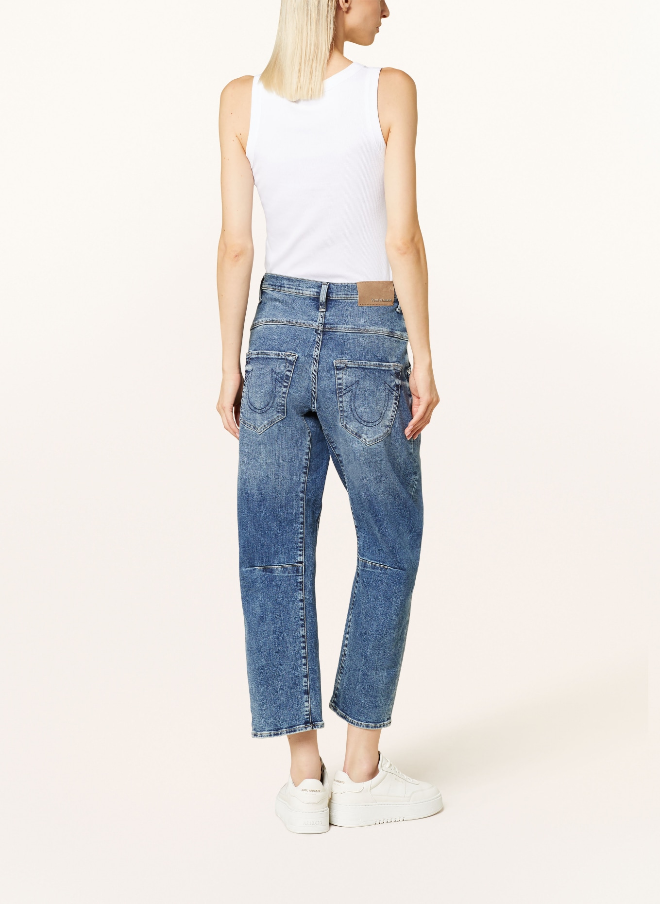 TRUE RELIGION 7/8 džíny LOLA: 4646 MID BLUE