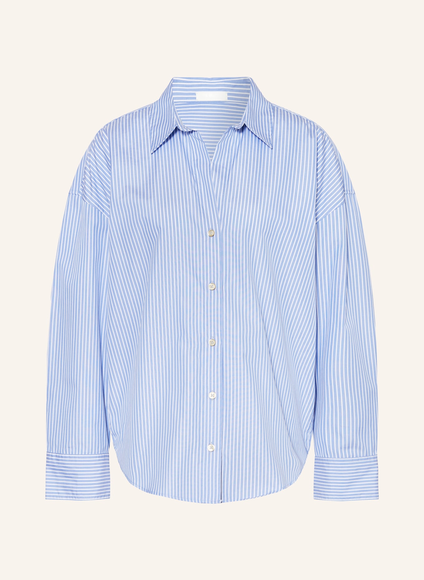 TRUE RELIGION Shirt blouse, Color: LIGHT BLUE/ WHITE (Image 1)