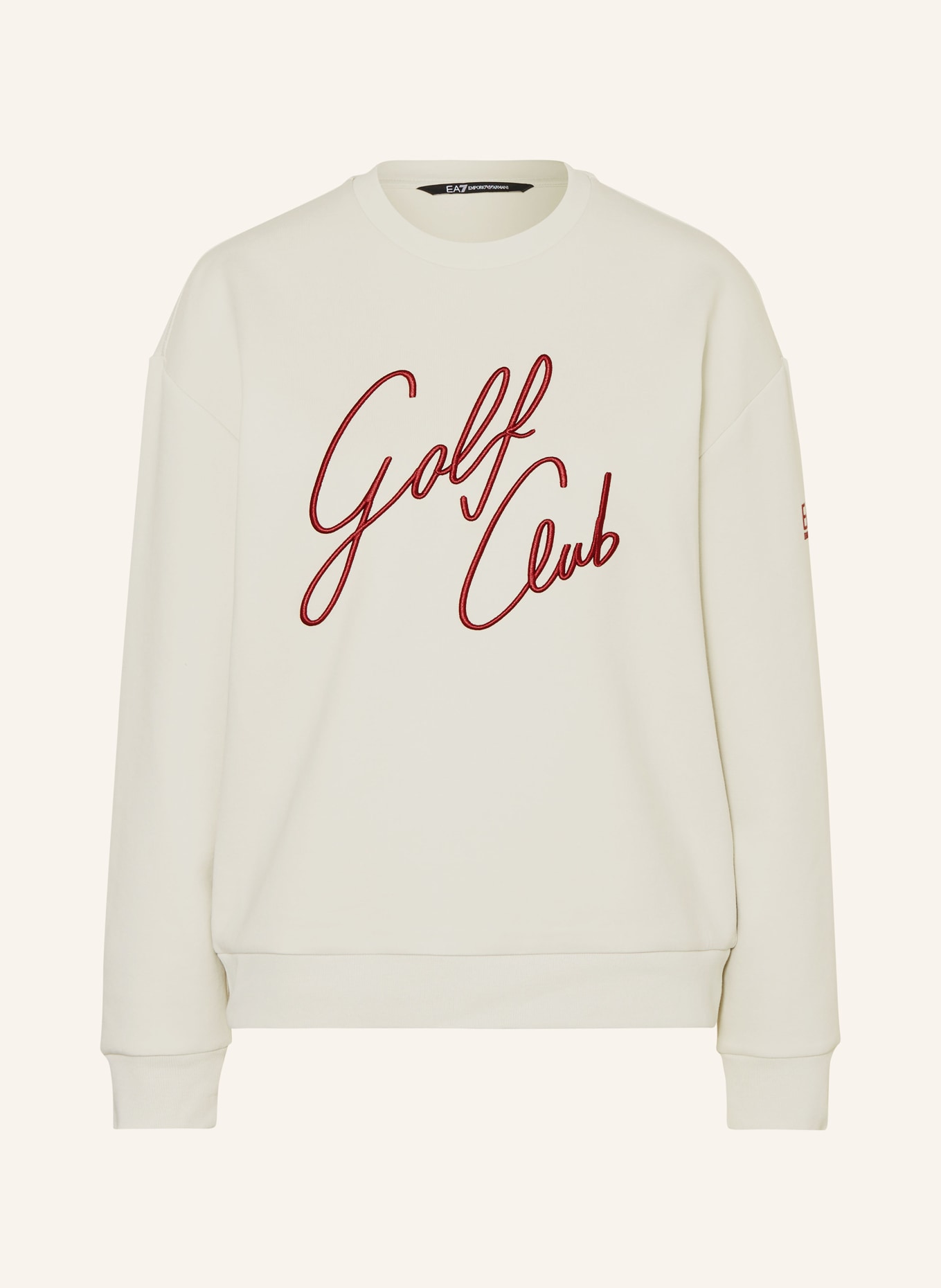 Ea7 sweatshirt white deals