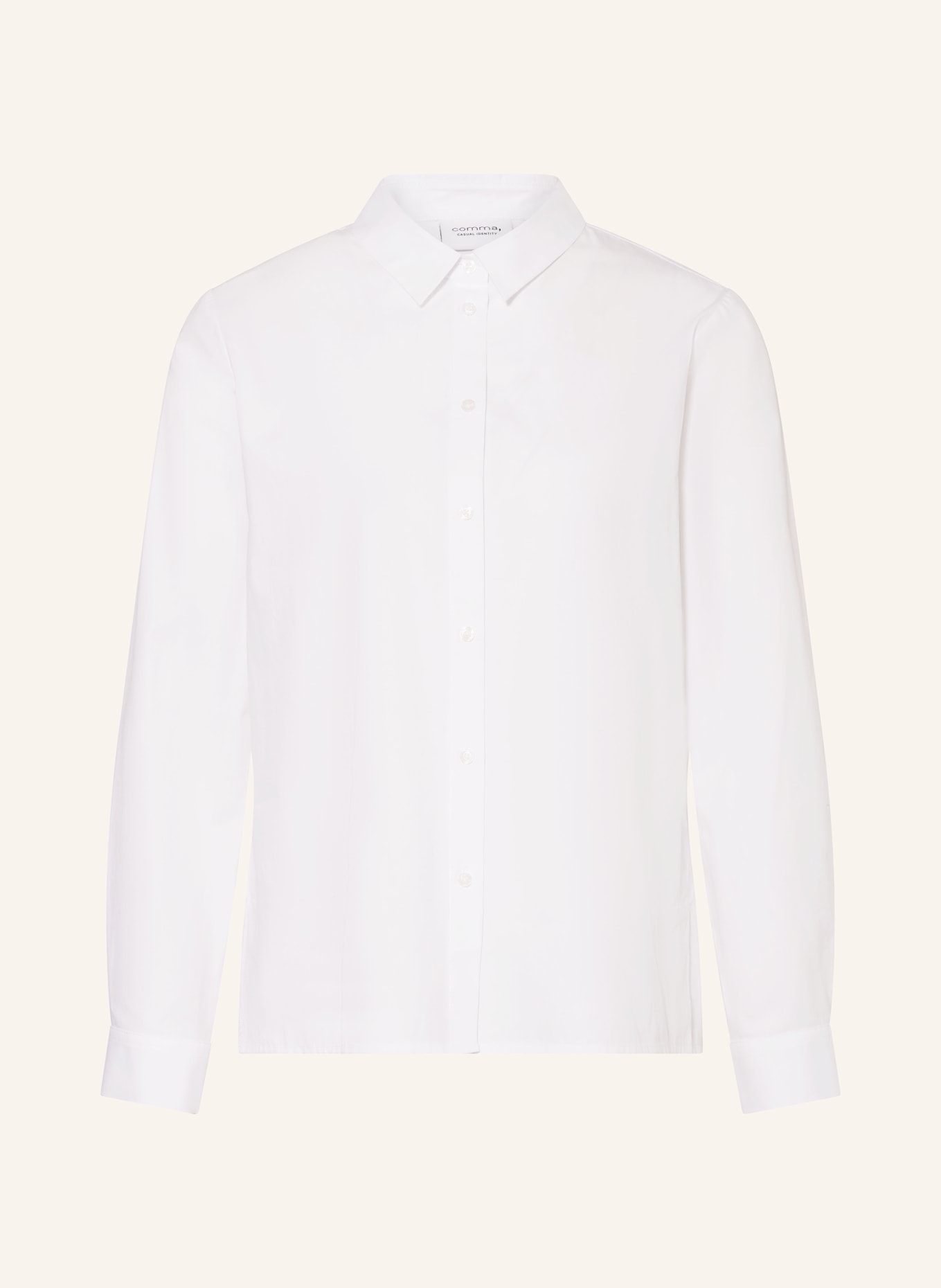 comma casual identity Hemdbluse: WEISS