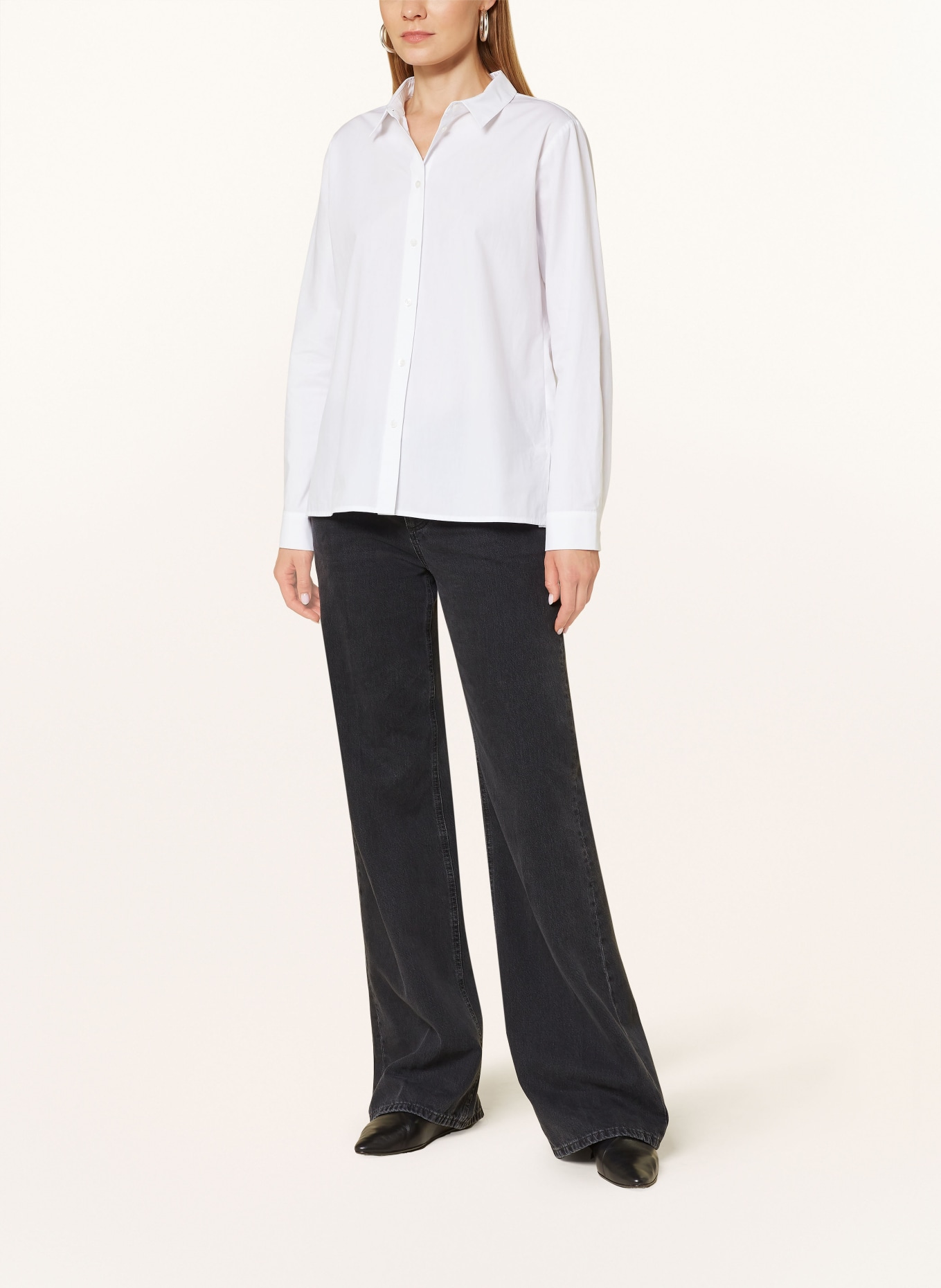 comma casual identity Hemdbluse: WEISS