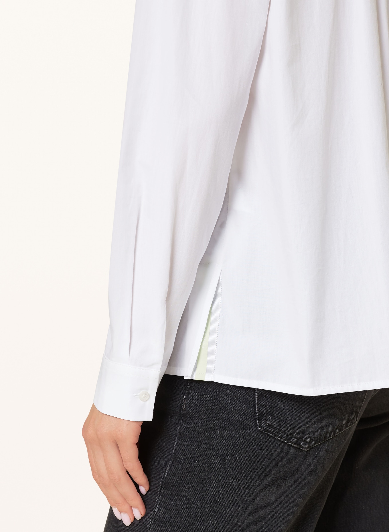 comma casual identity Hemdbluse: WEISS