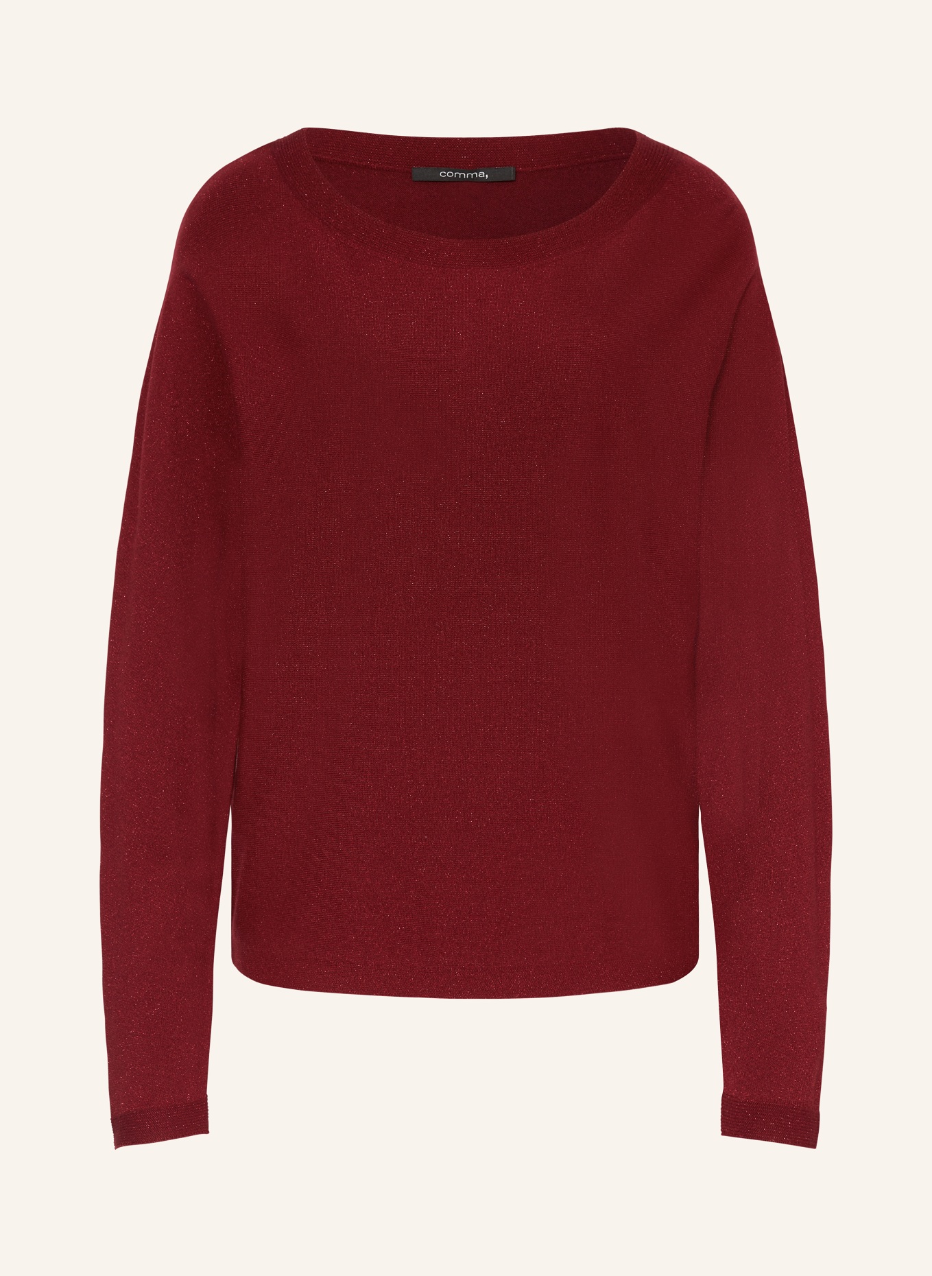 Sparkly red sweater discount