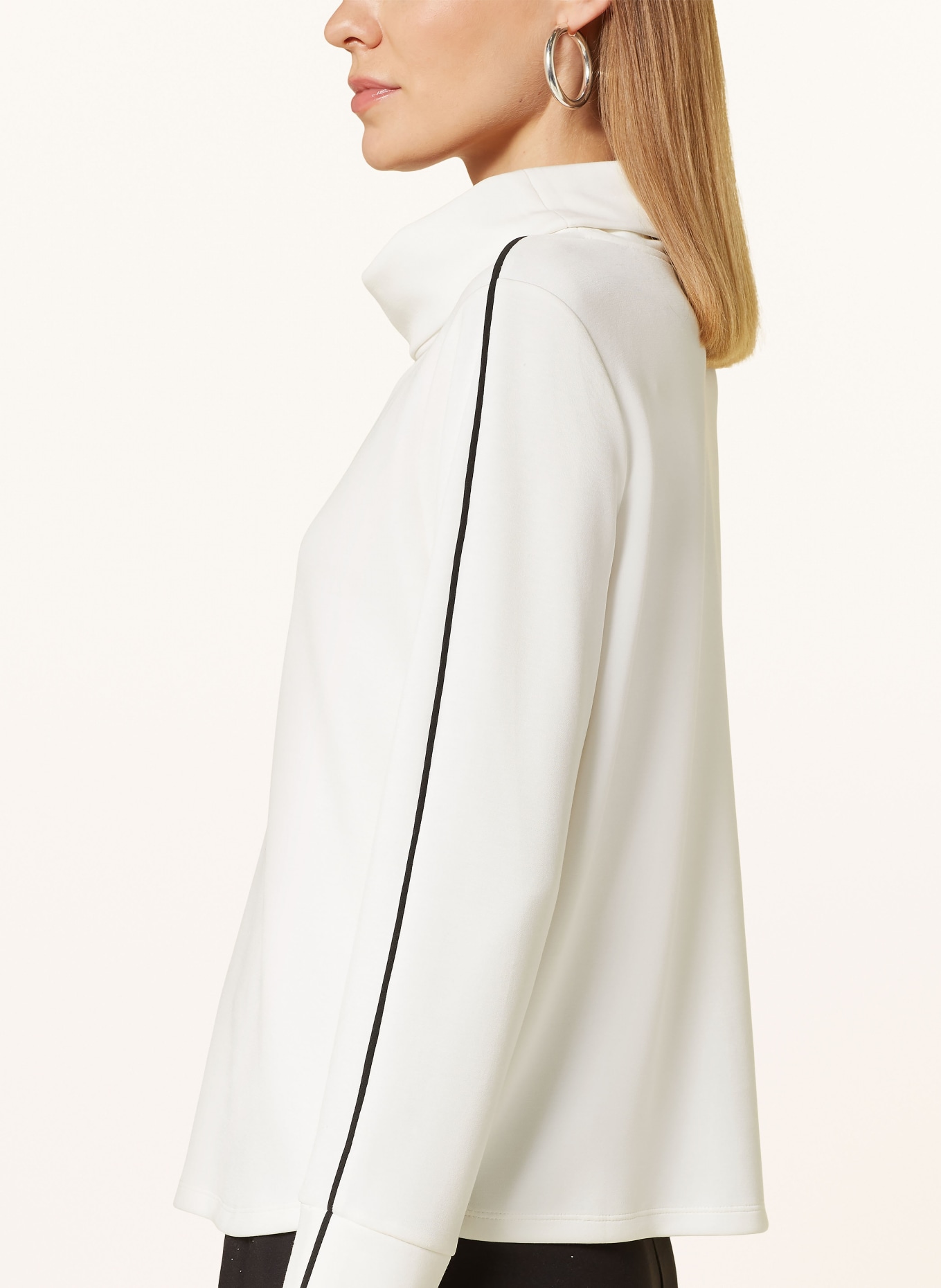 s.Oliver BLACK LABEL Rollkragenshirt, Farbe: WEISS (Bild 4)