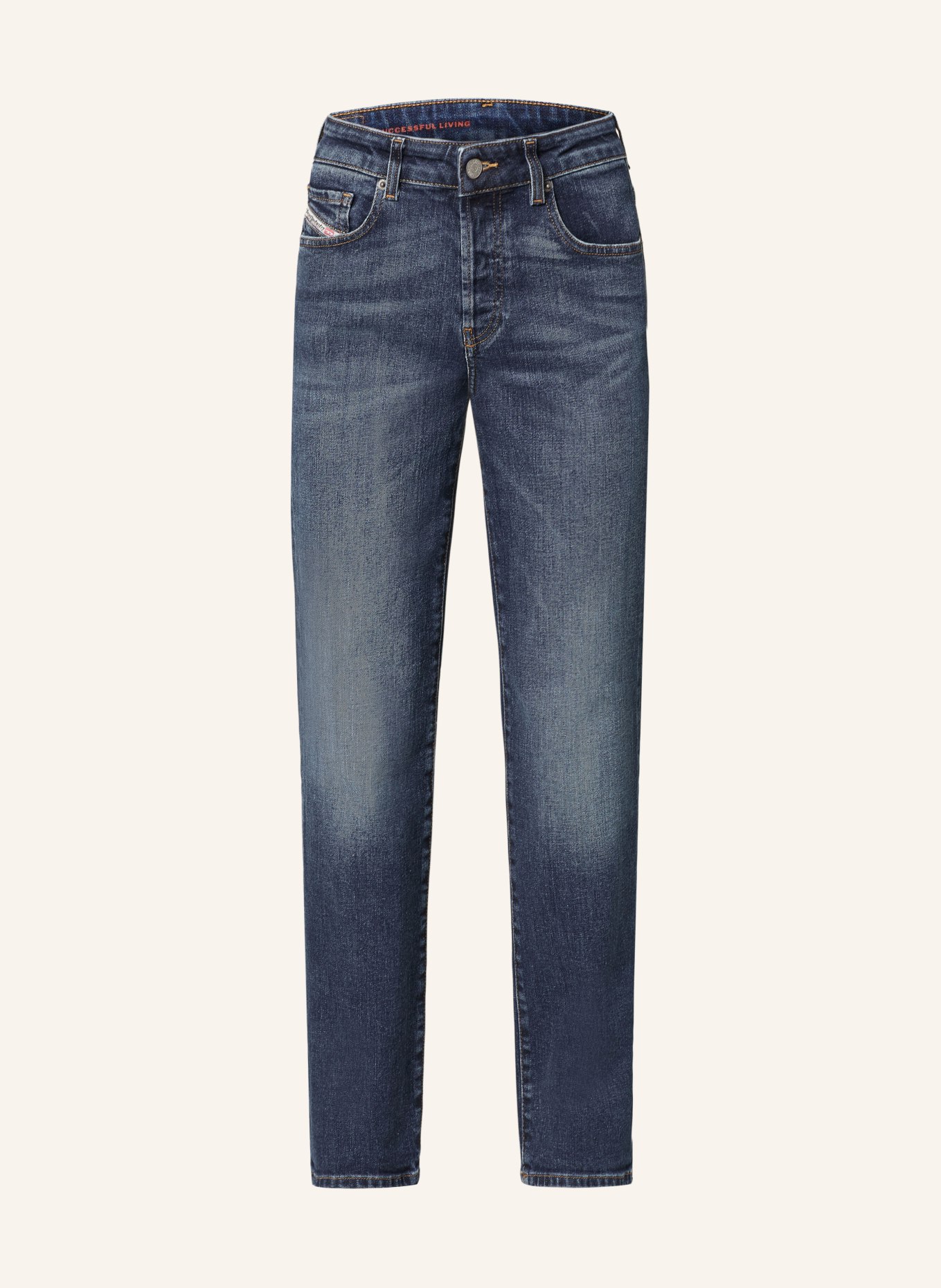 DIESEL Straight jeans 1989 D-MINE, Color: 01 DENIM (Image 1)