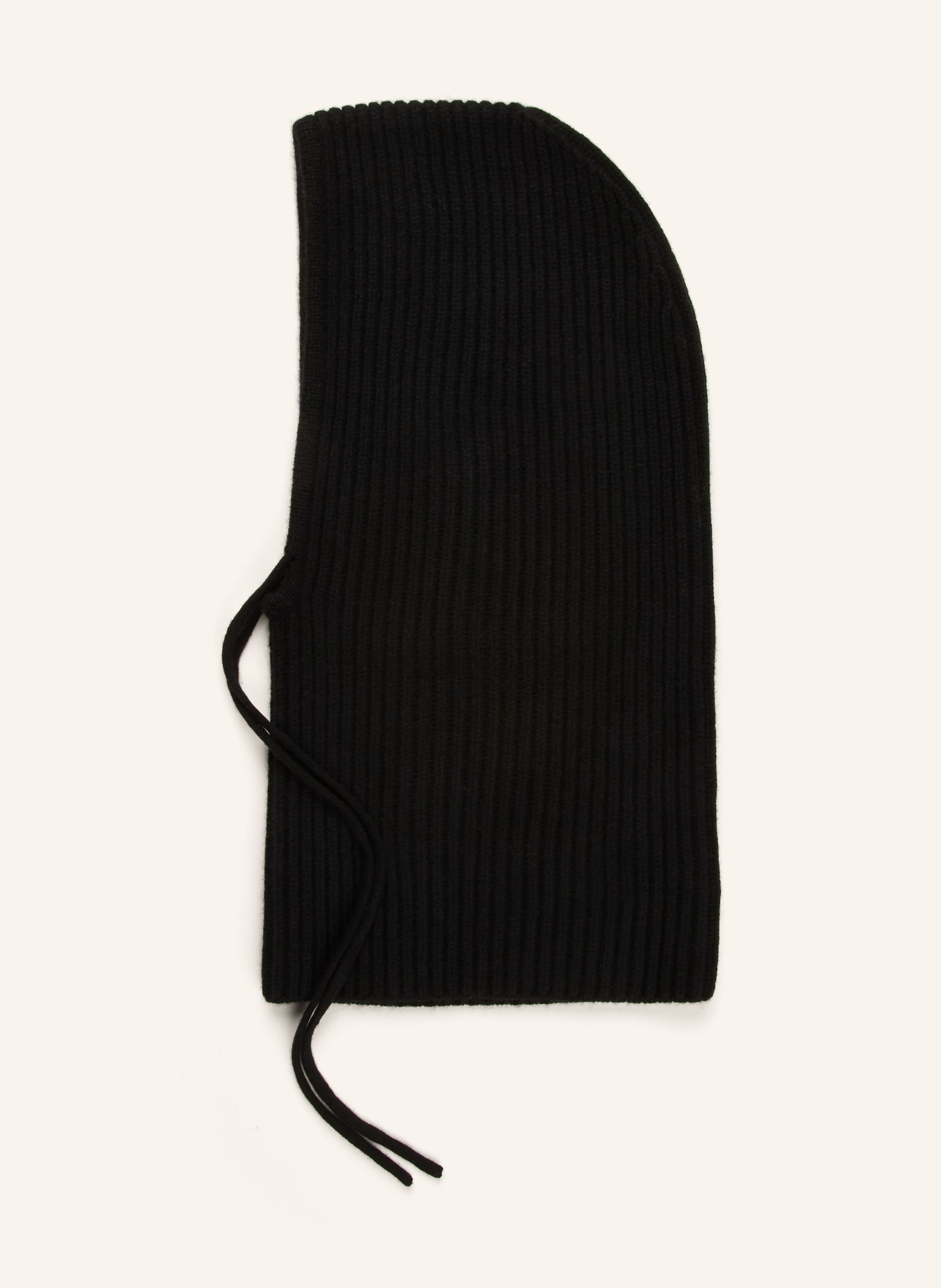 KUJTEN Cashmere-Mütze SYBEL: SCHWARZ