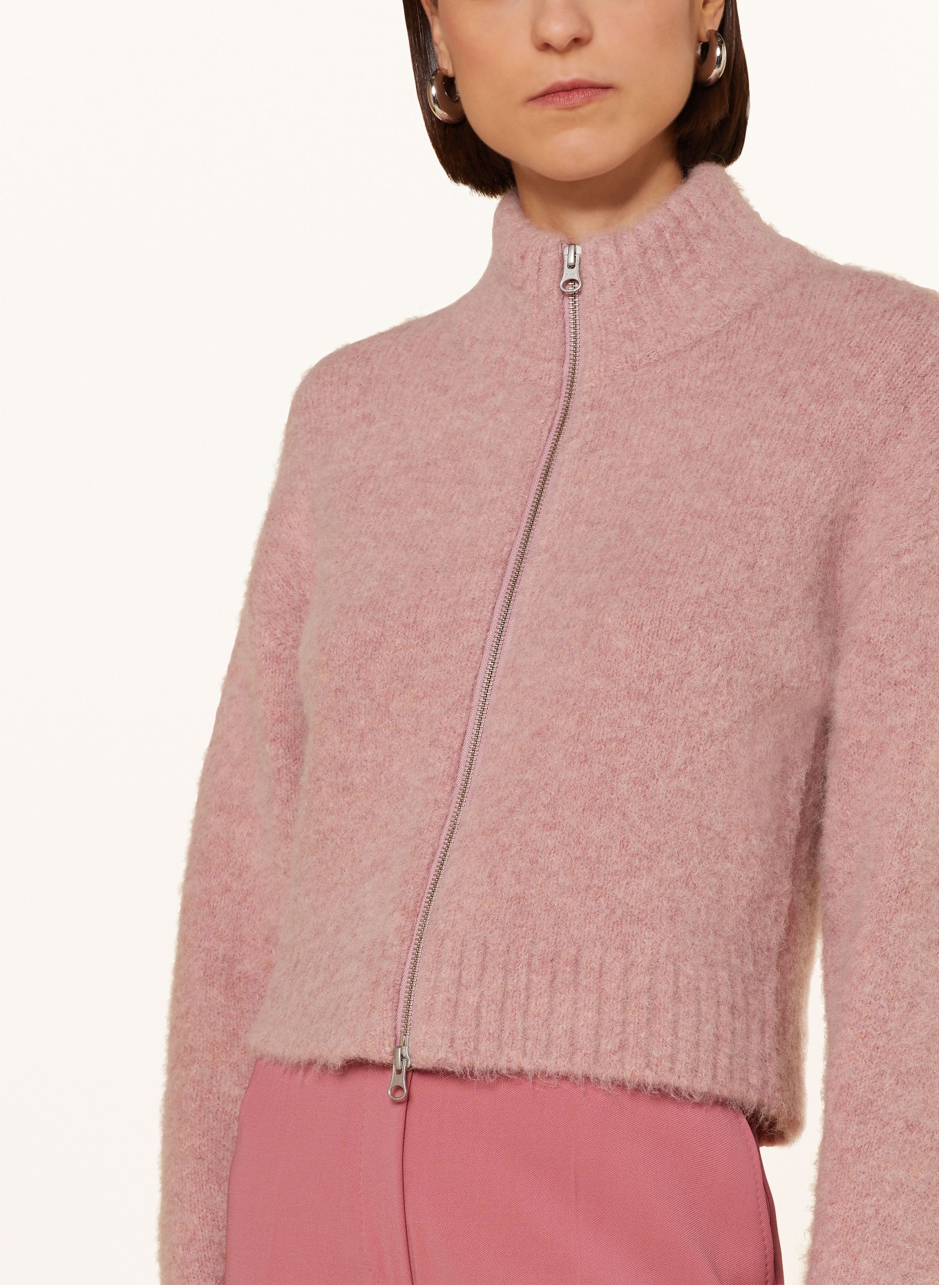 SAMSØE SAMSØE Cardigan SAJEANNE with alpaca: PINK