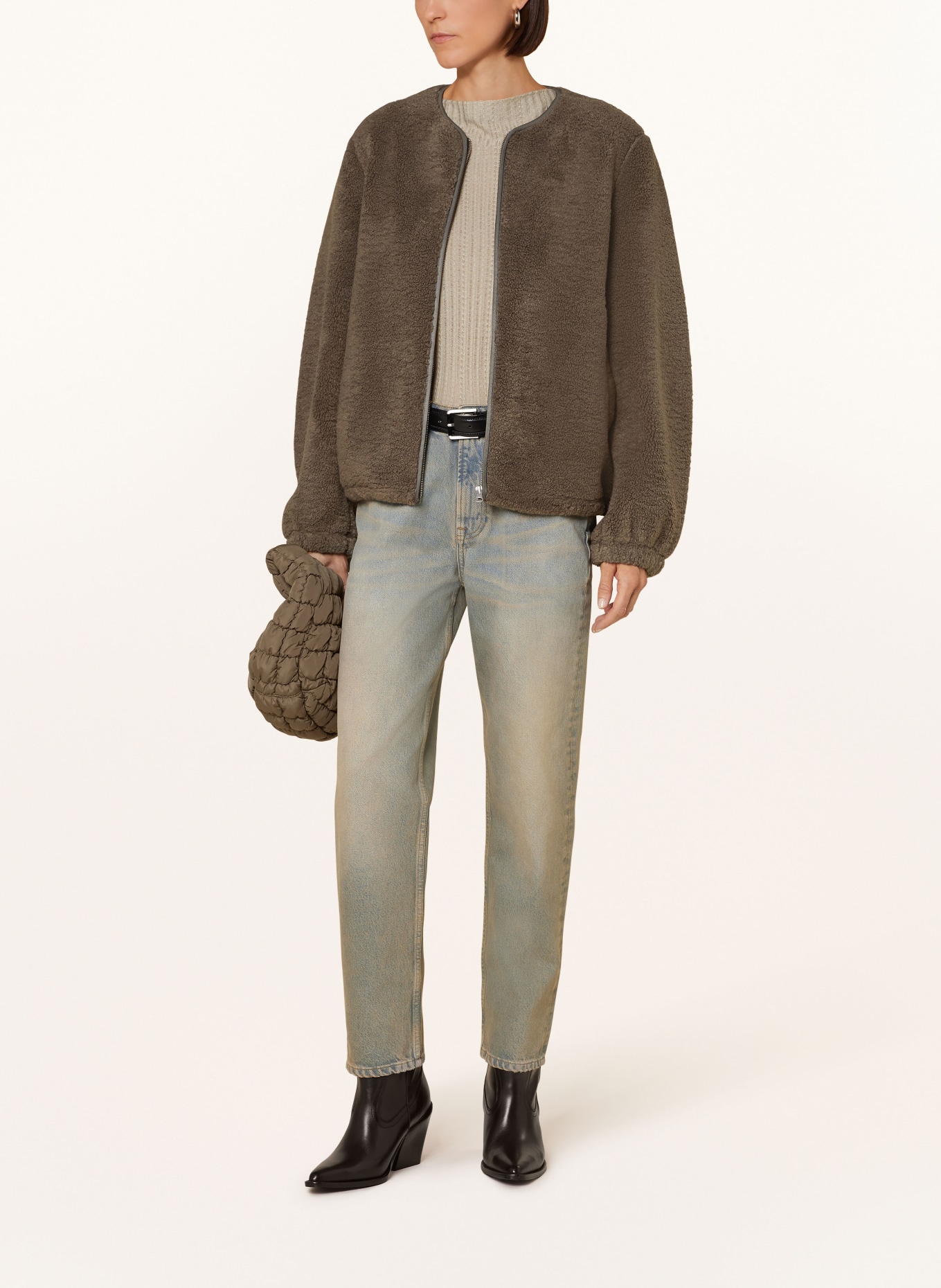Samsoe samsoe teddy jacket cheap
