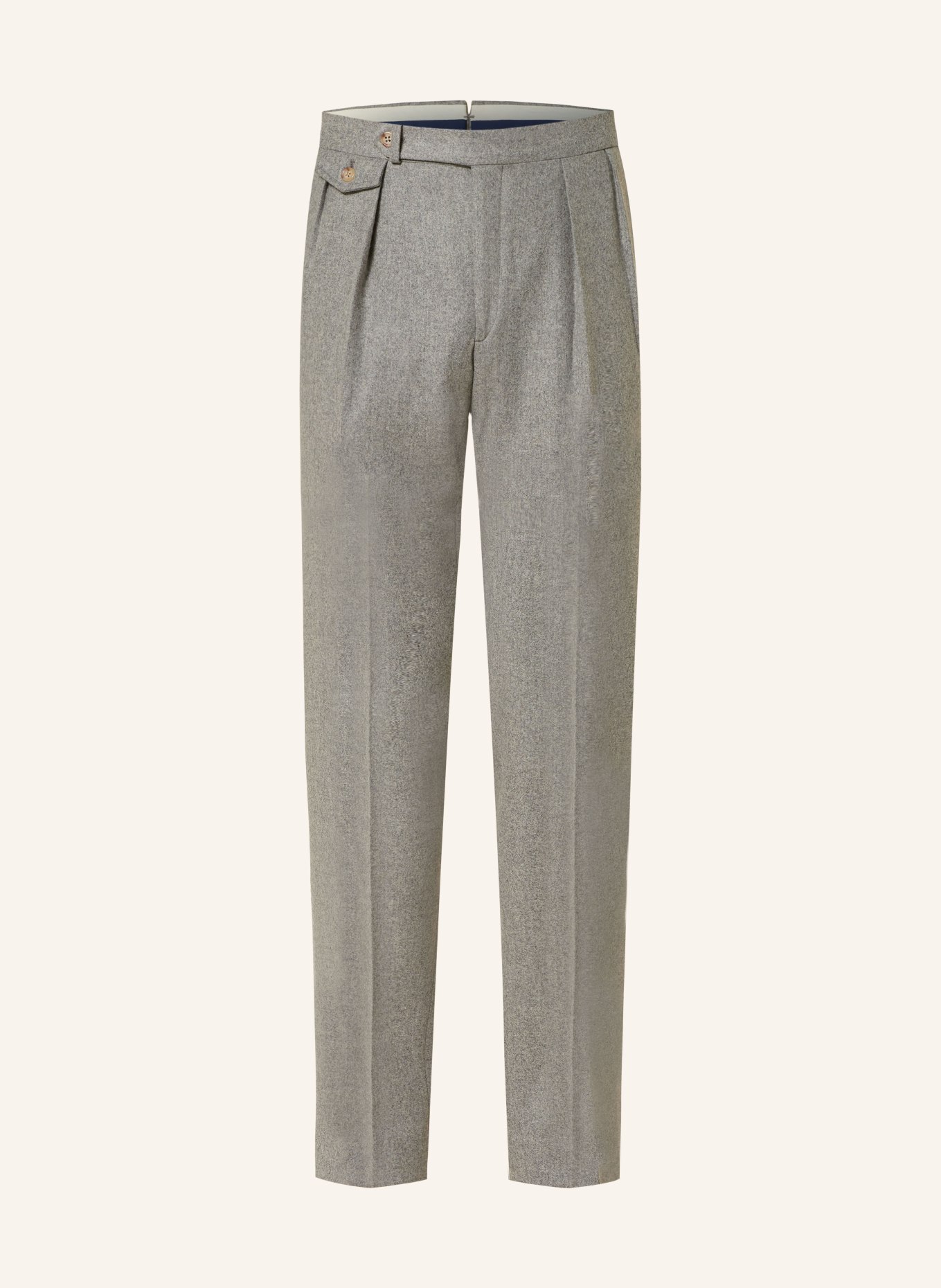 POLO RALPH LAUREN Flannel pants slim fit, Color: LIGHT GRAY (Image 1)