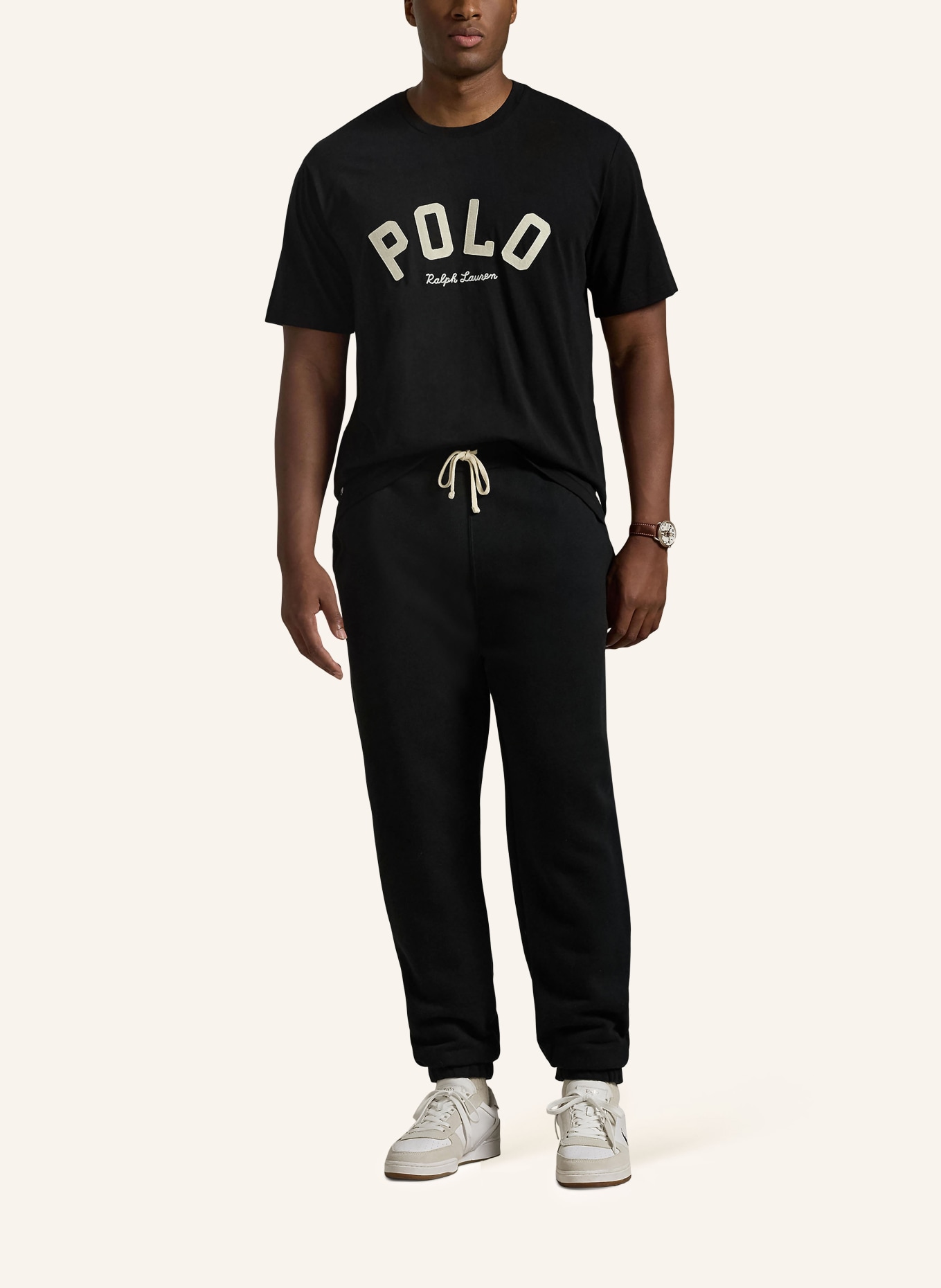 POLO RALPH LAUREN Big & Tall T-shirt, Color: BLACK (Image 2)