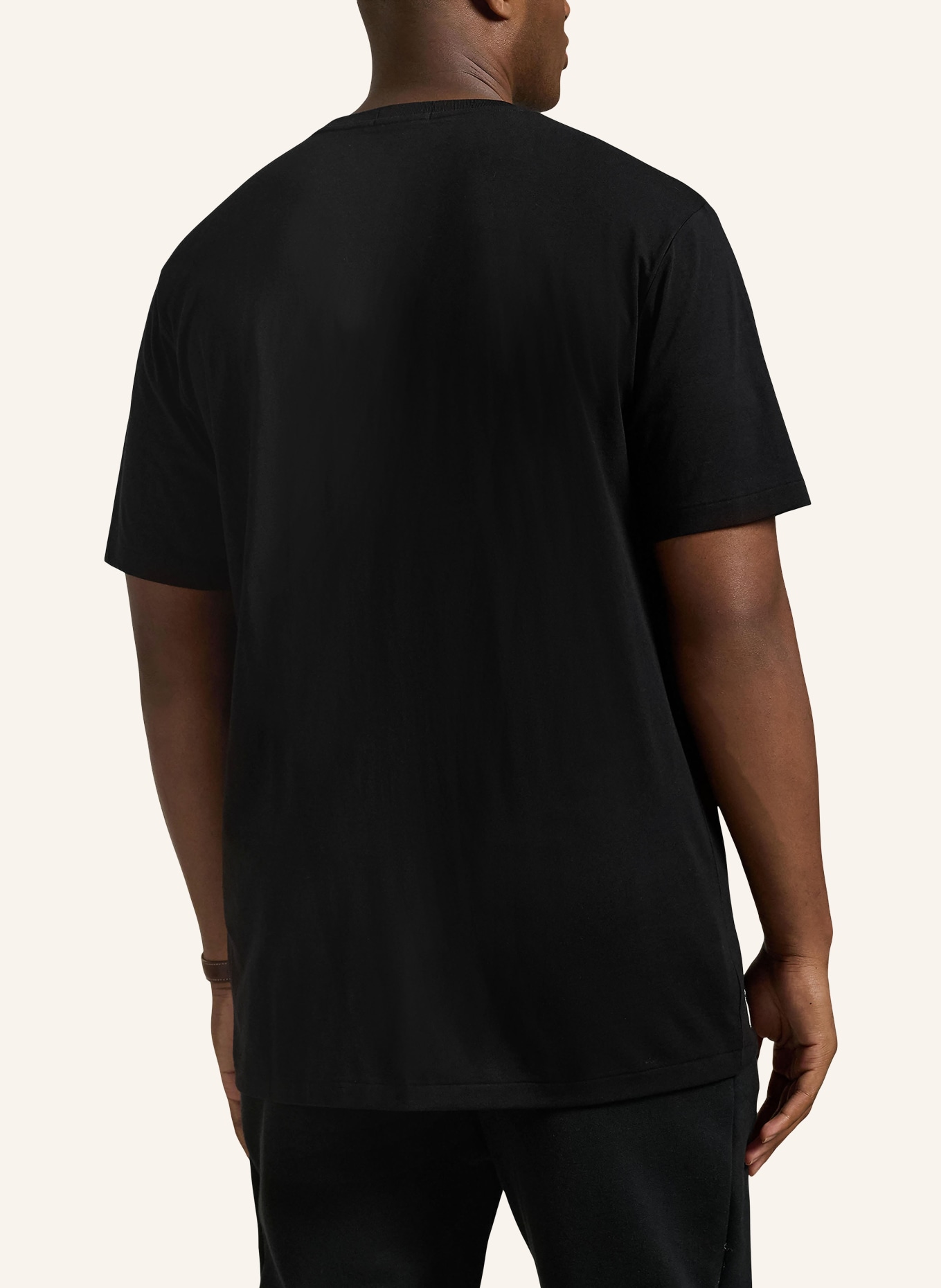 POLO RALPH LAUREN Big & Tall T-shirt, Color: BLACK (Image 3)