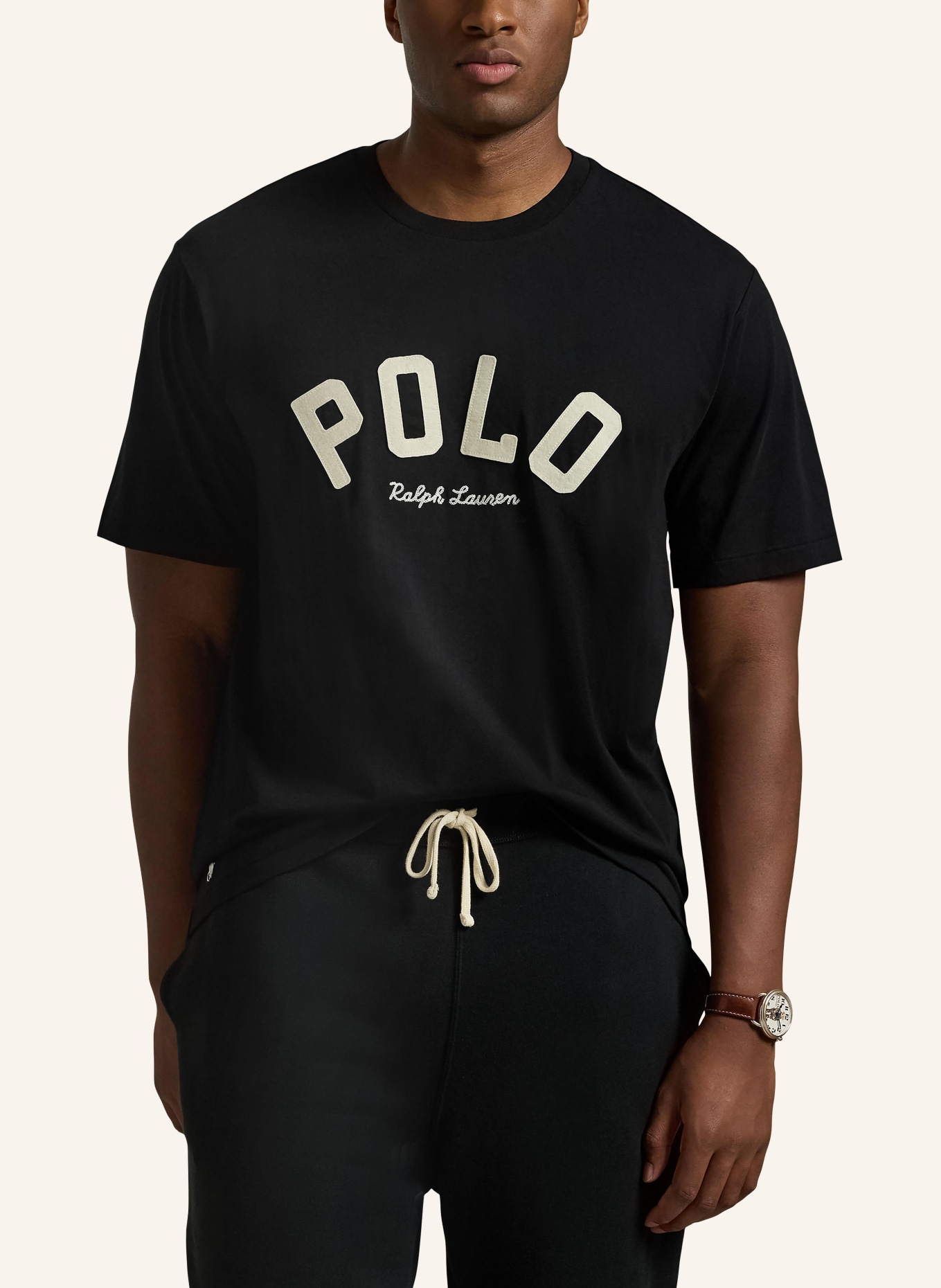 POLO RALPH LAUREN Big & Tall T-shirt, Color: BLACK (Image 4)