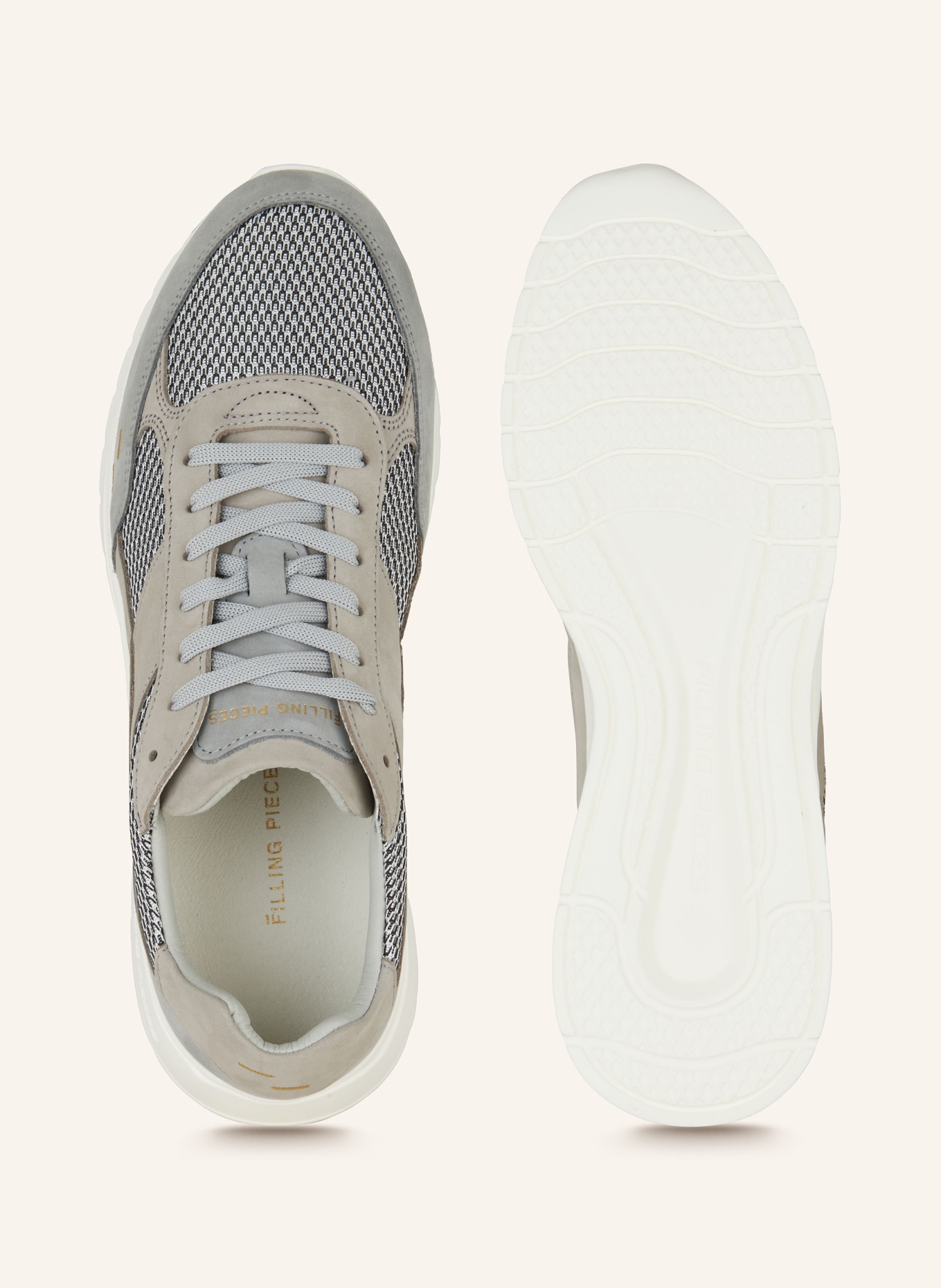 FILLING PIECES Sneaker JET RUNNER, Farbe: TAUPE/ GRAU (Bild 5)