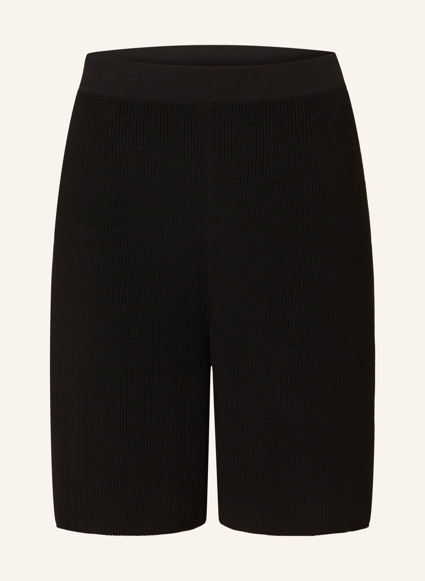 COS Knit shorts: BLACK