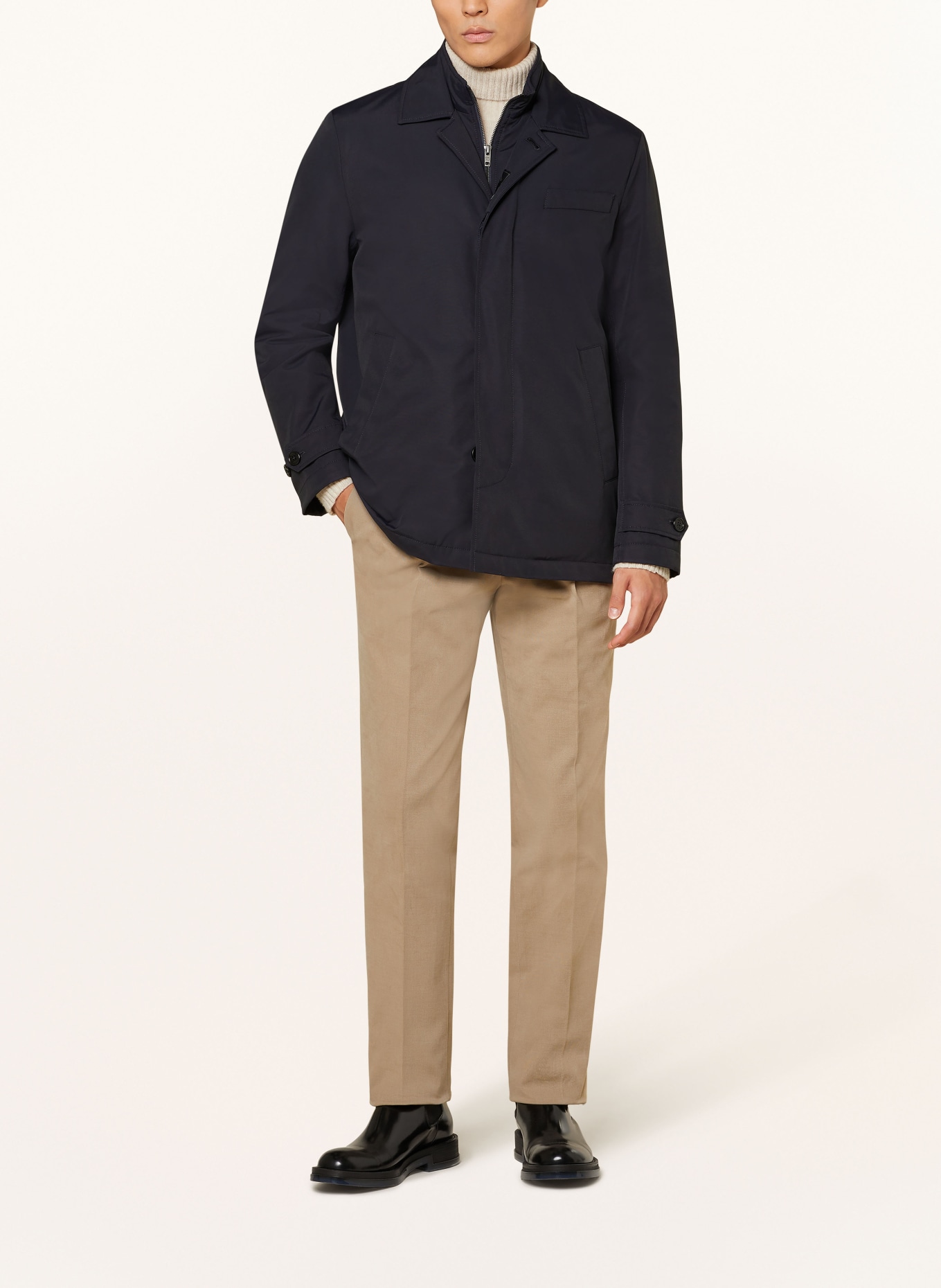 Fay Rain jacket: DARK BLUE