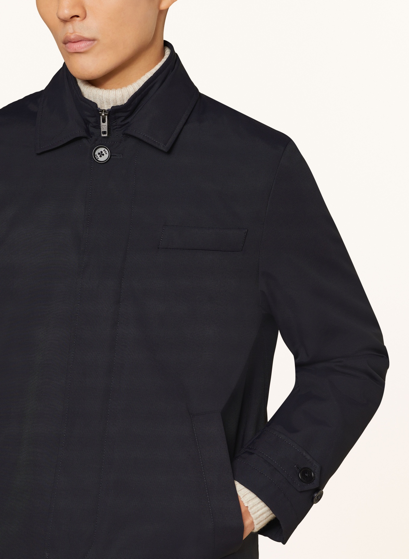 Fay Rain jacket: DARK BLUE