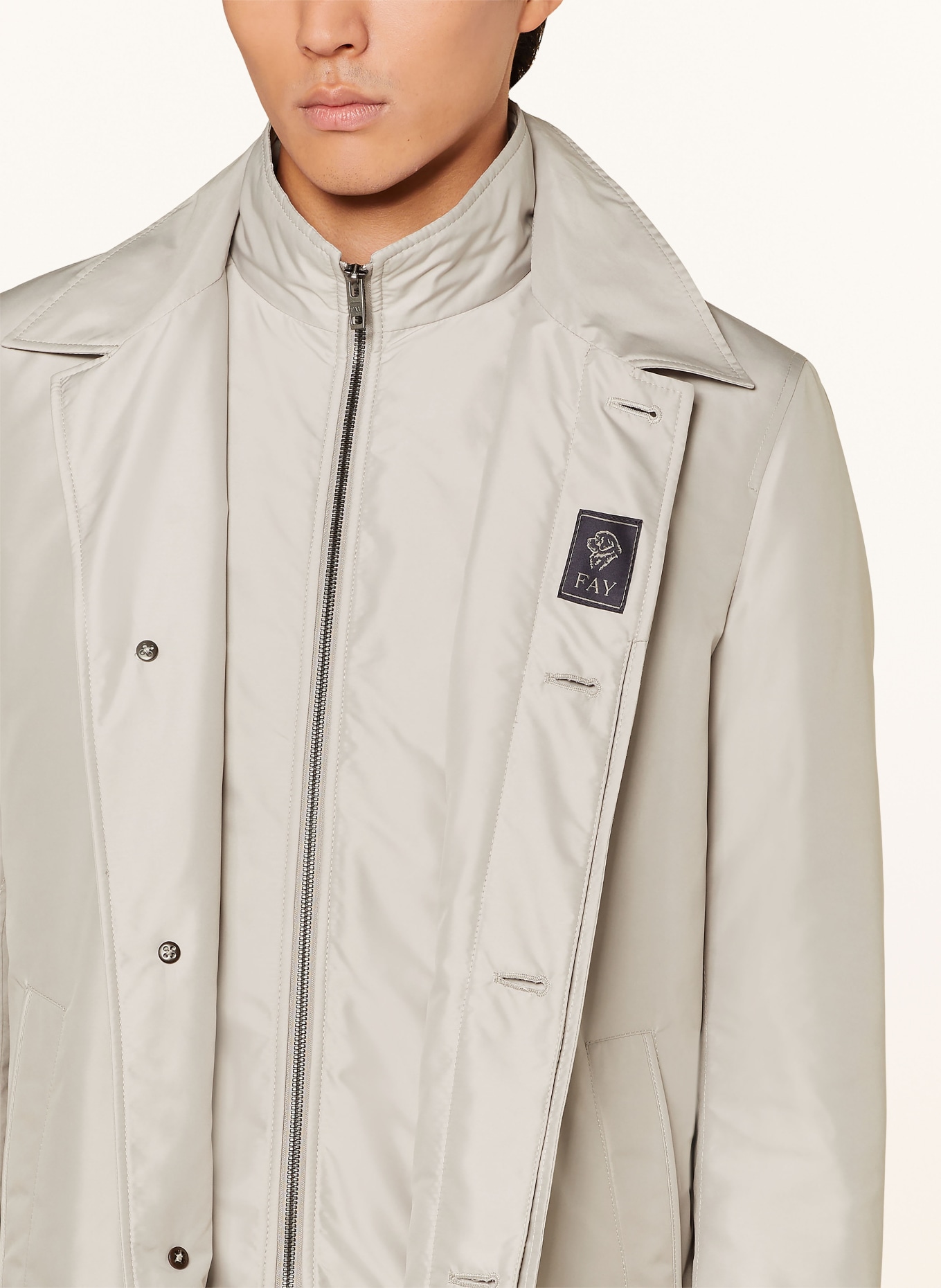 Fay Regenmantel: CREME