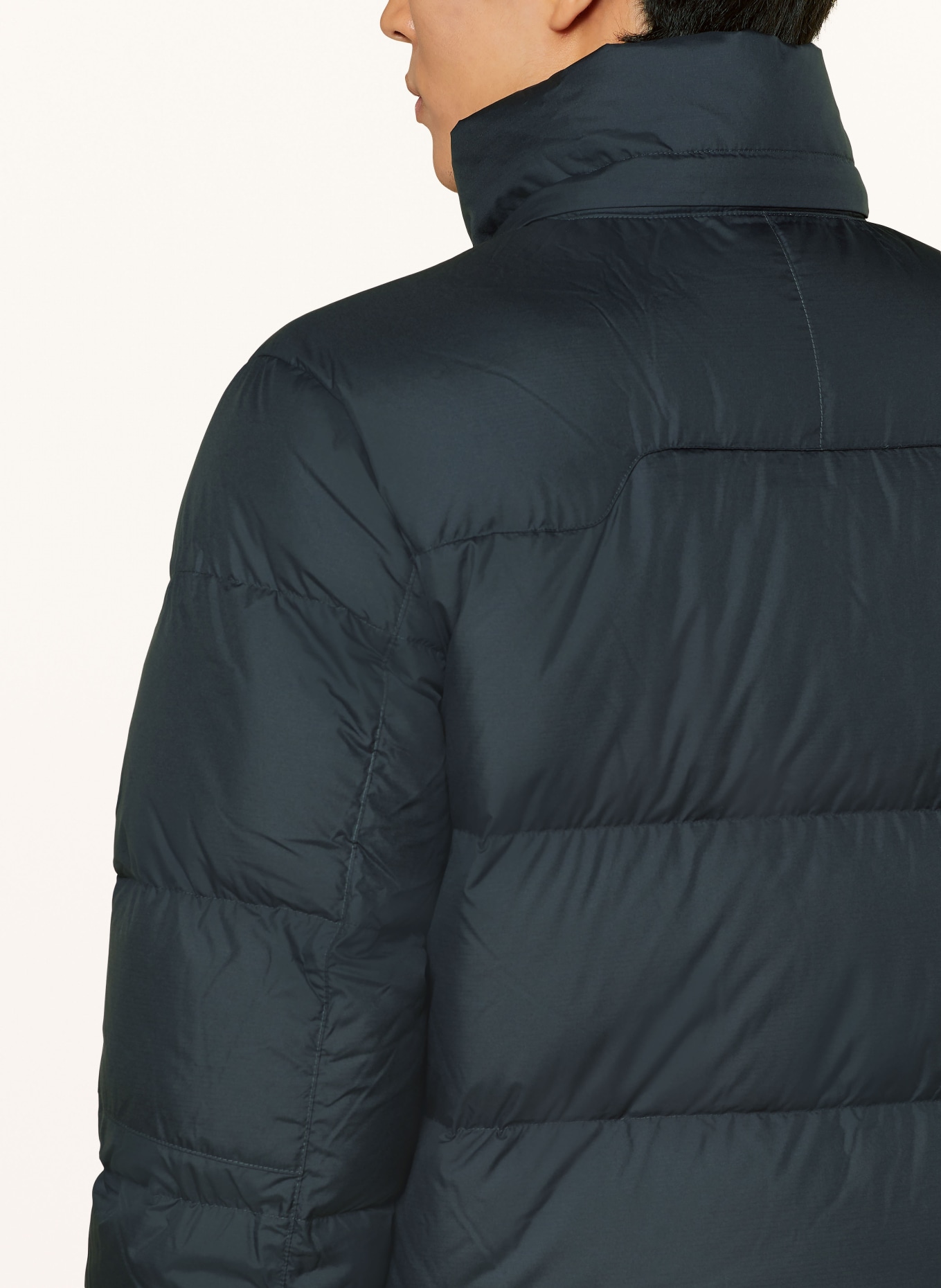 POLO RALPH LAUREN Daunenjacke mit abnehmbarer Kapuze: SCHWARZ