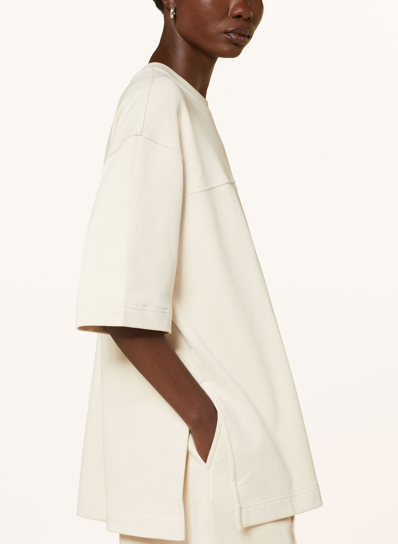 COS Oversized sweatshirt with 3 4 sleeve