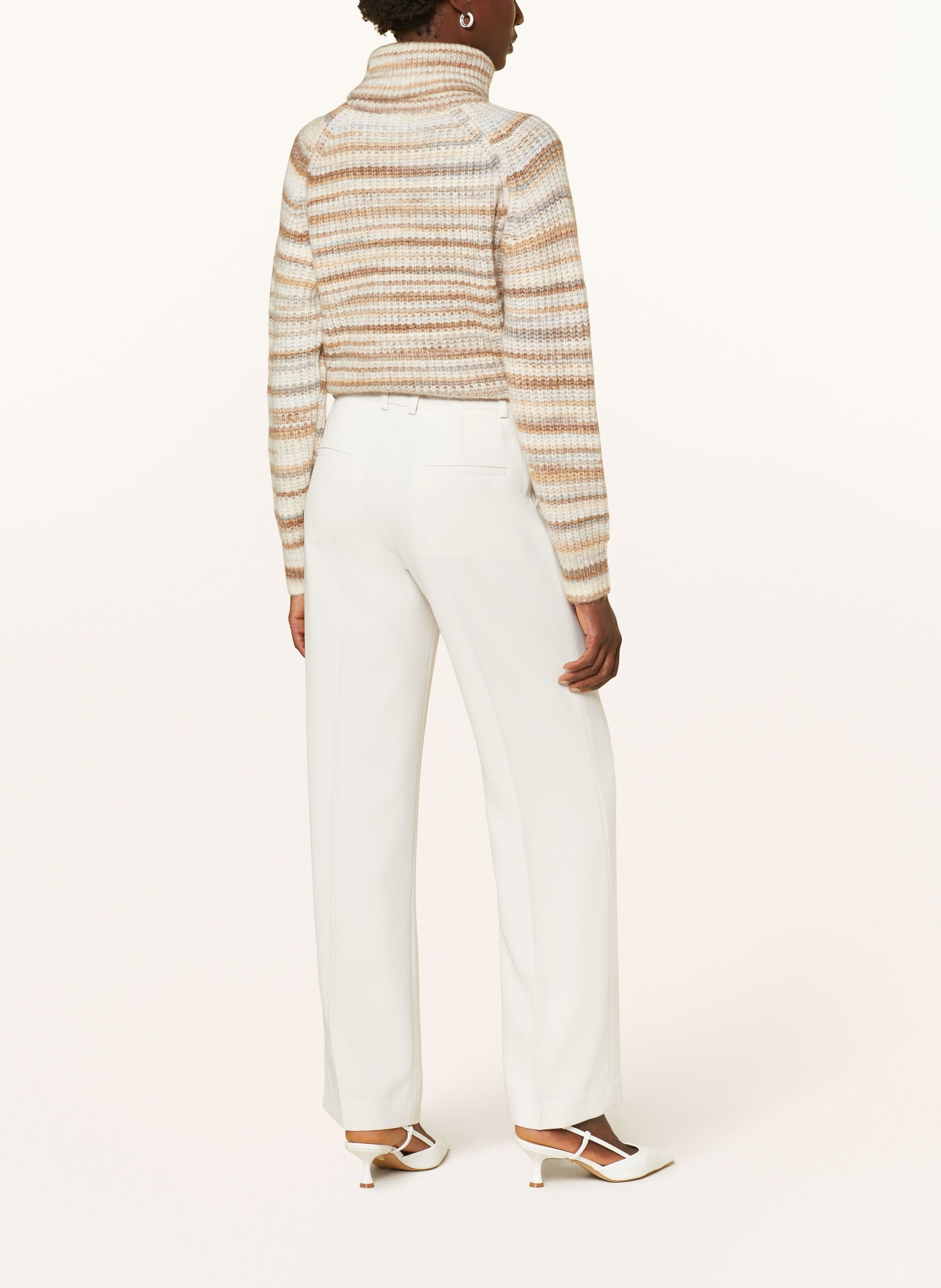 Filippa K Wide leg trousers, Color: ECRU (Image 3)