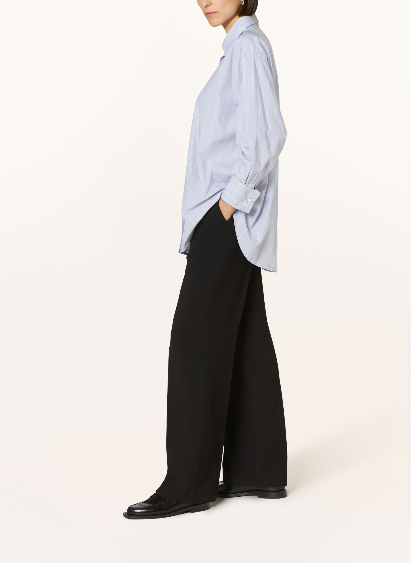 Filippa K Wide leg trousers, Color: BLACK (Image 4)