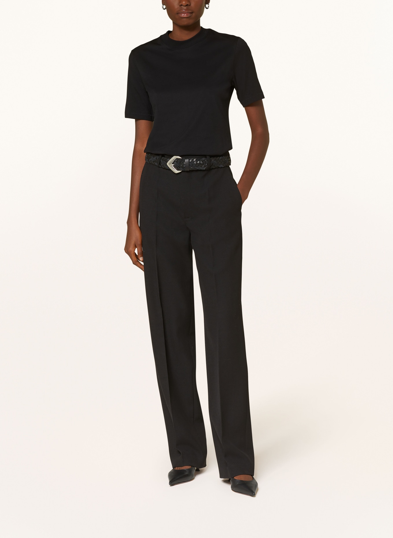 Filippa K T-shirt, Color: BLACK (Image 2)