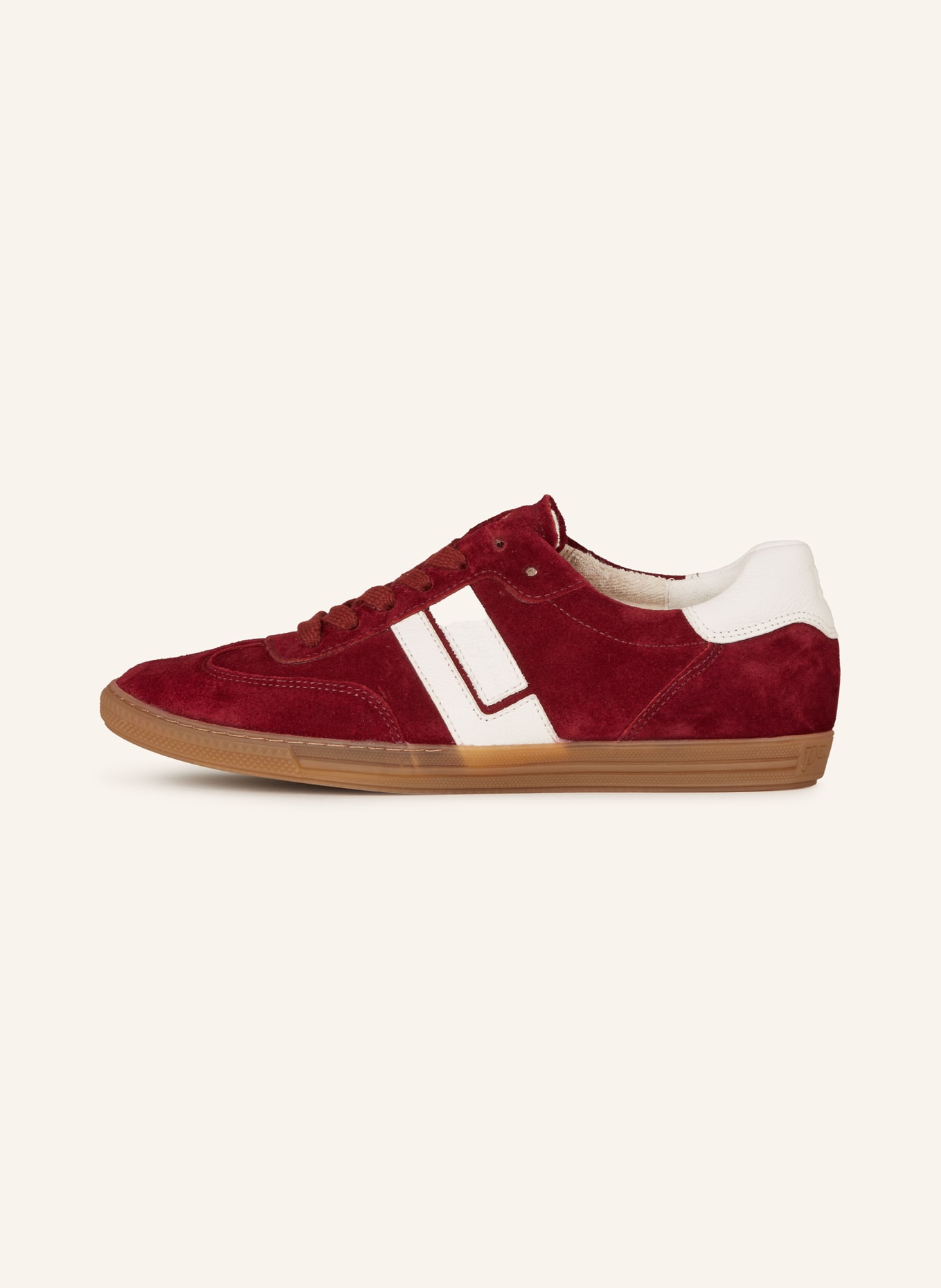 paul green Sneaker: DUNKELROT
