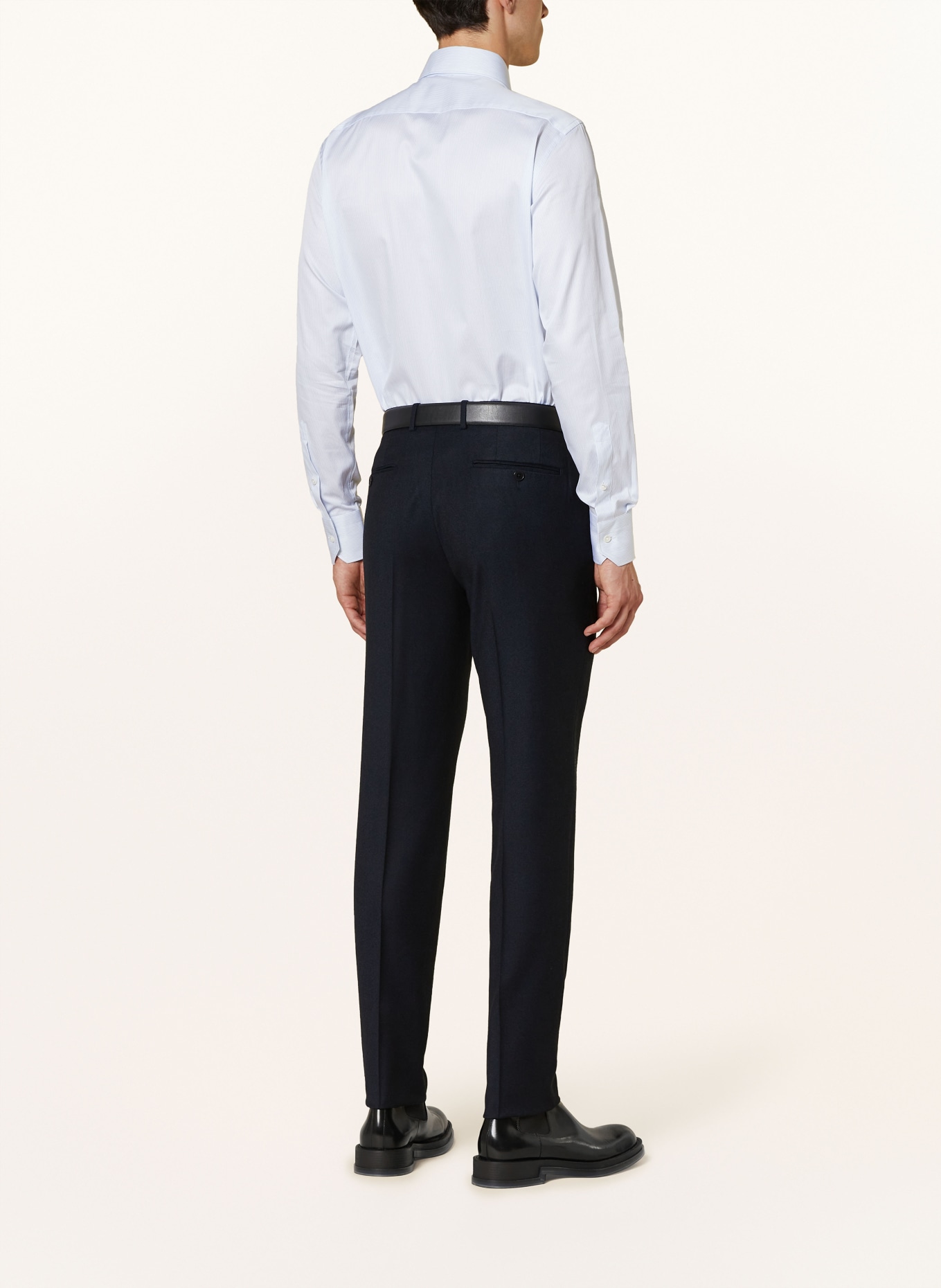ZEGNA Hemd Slim Fit: HELLBLAU / WEISS