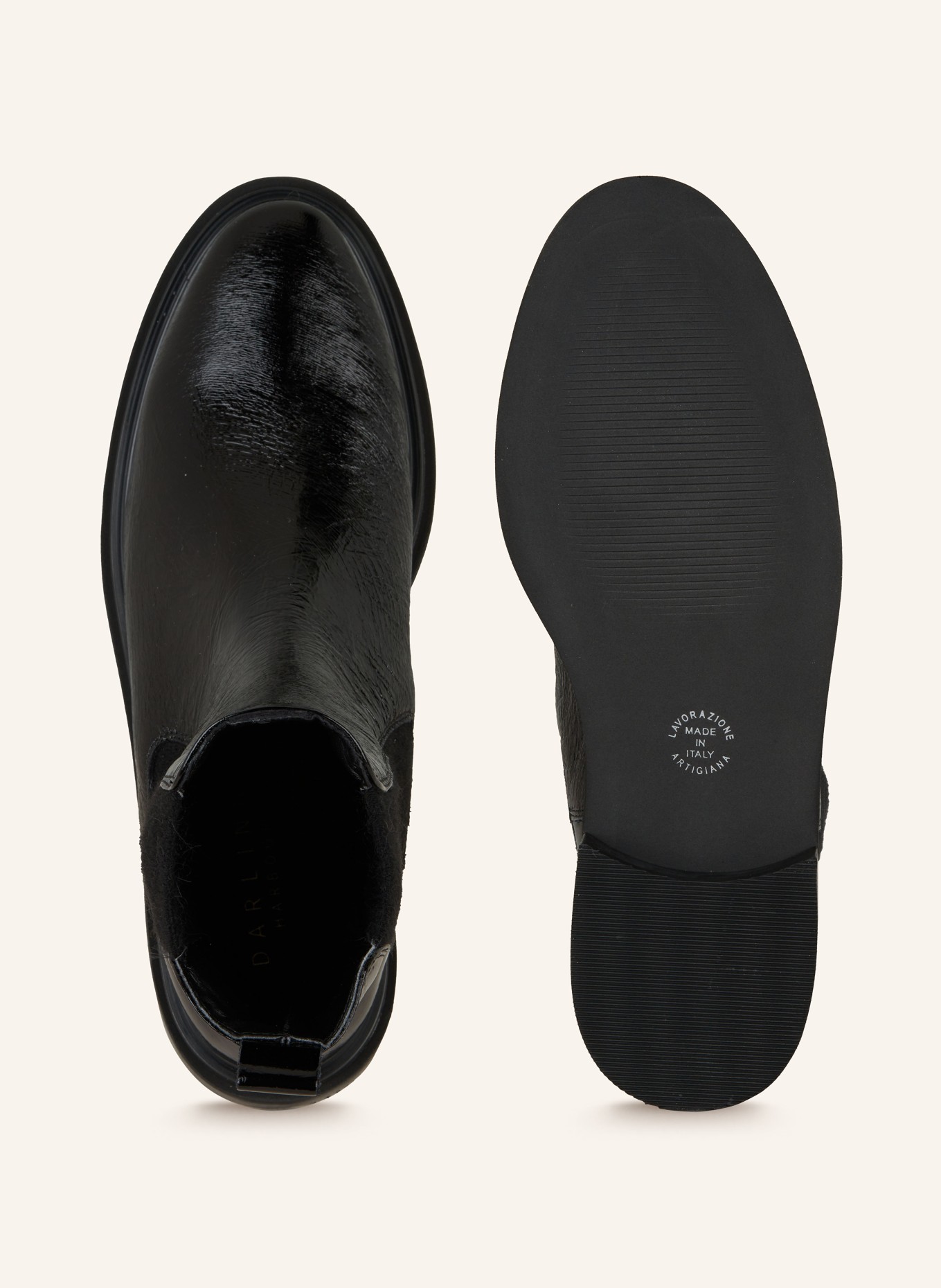 darling harbour Chelsea-Boots: SCHWARZ