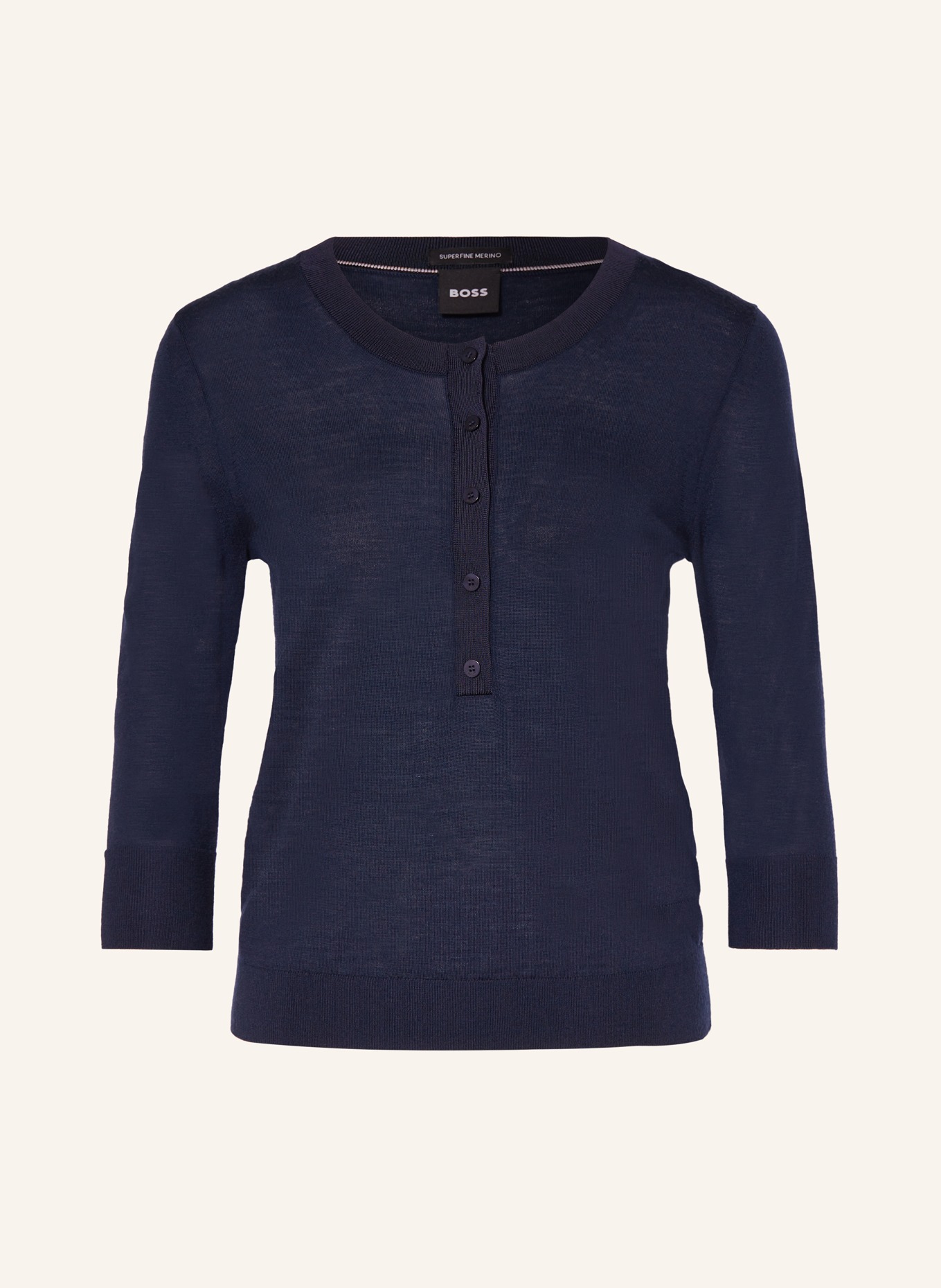 BOSS Sweater FIBLURE: DARK BLUE