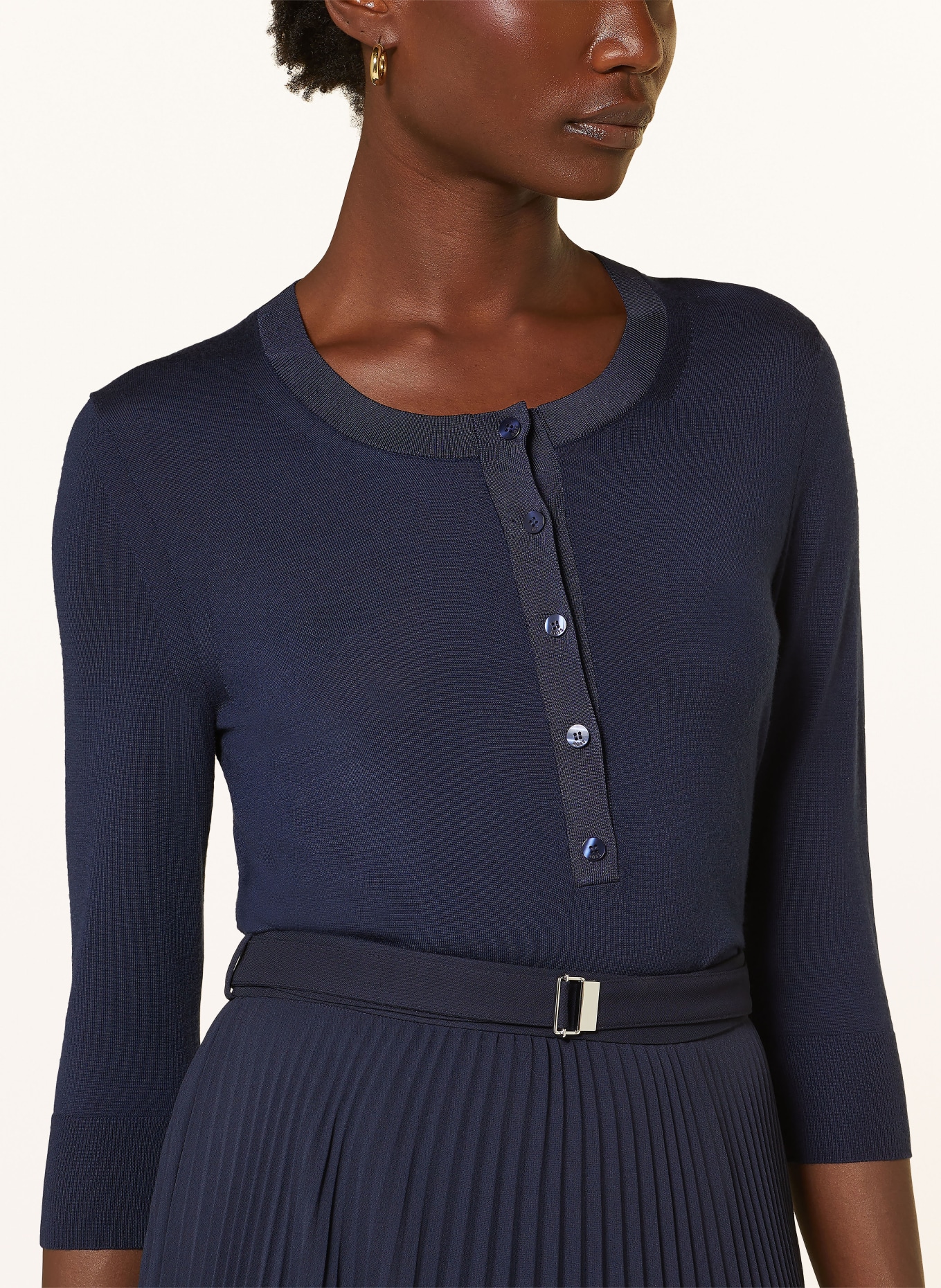 BOSS Sweater FIBLURE: DARK BLUE