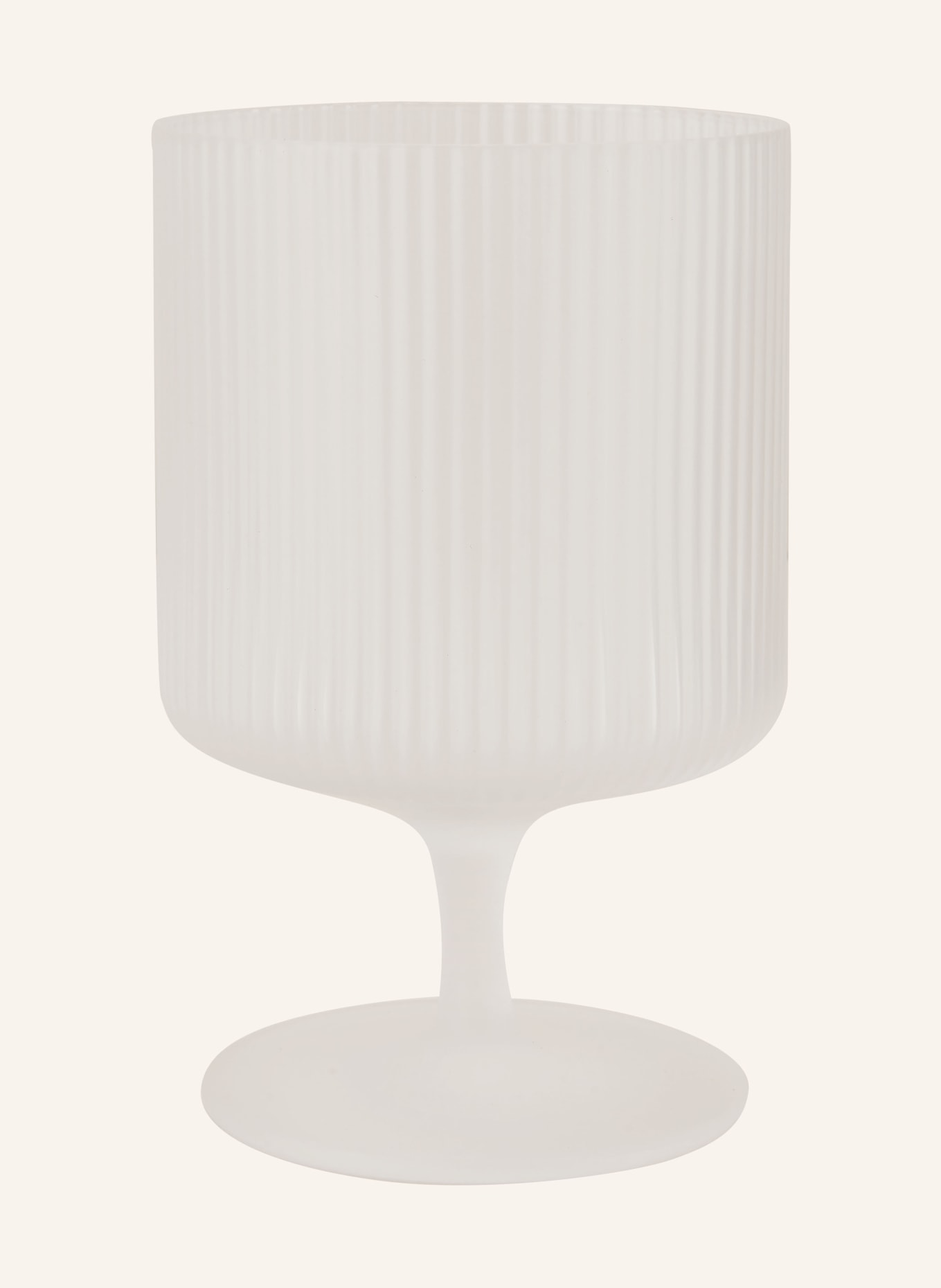 Ferm LIVING 2er-Set Weingläser RIPPLE, Farbe: FROSTED (Bild 2)