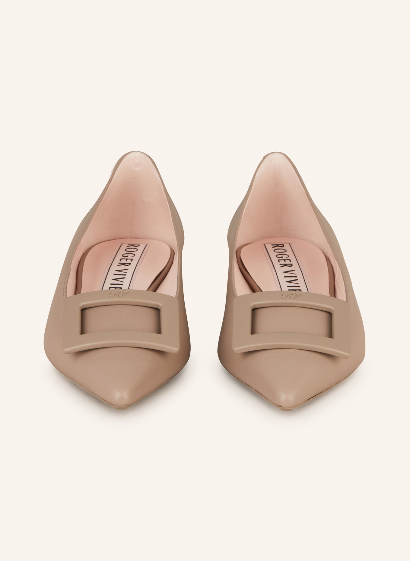 Roger Vivier Ballerinas STEFANIA, Farbe: BEIGE (Bild 3)