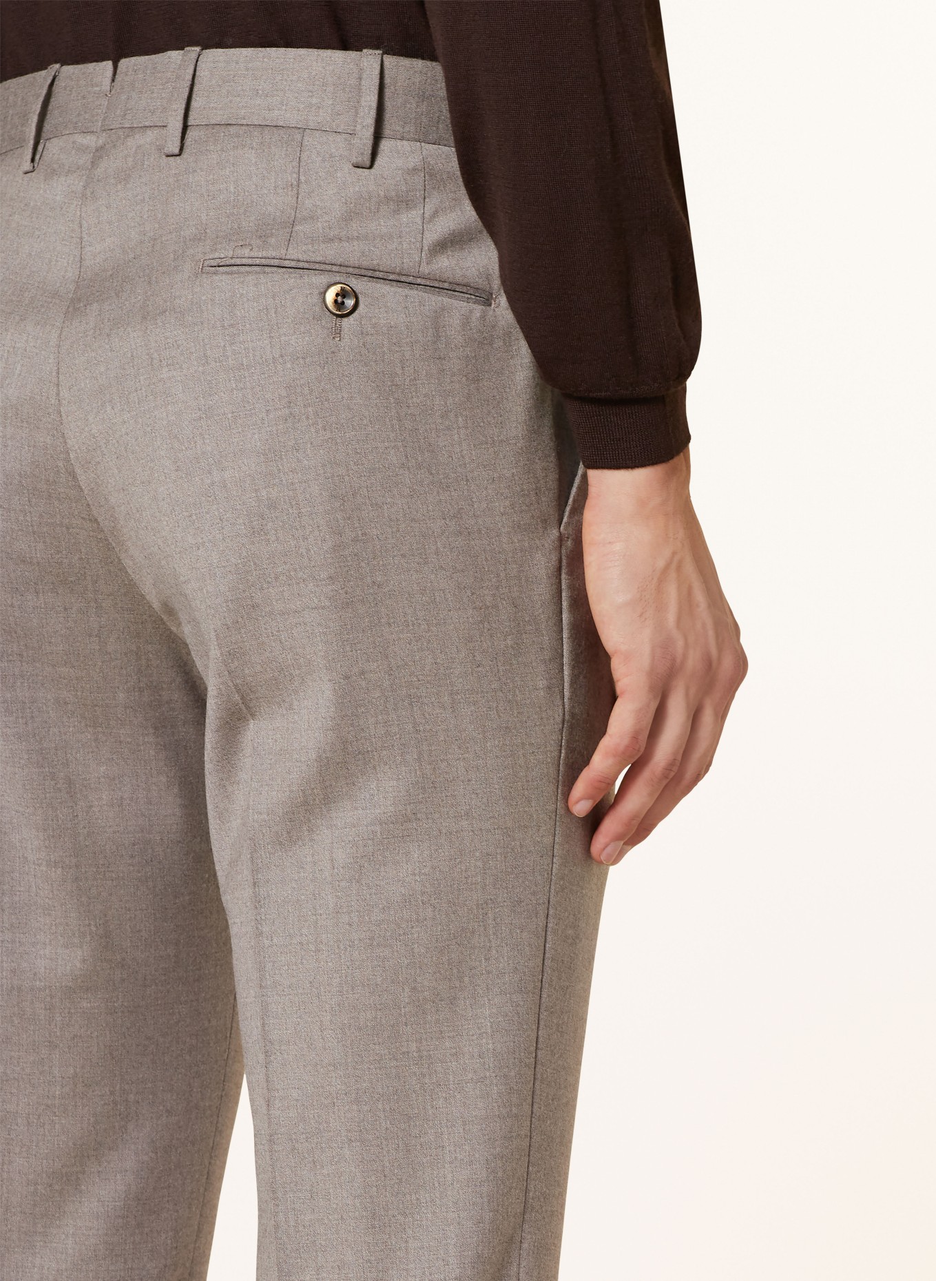 PT TORINO Chinos slim fit, Color: BEIGE (Image 5)