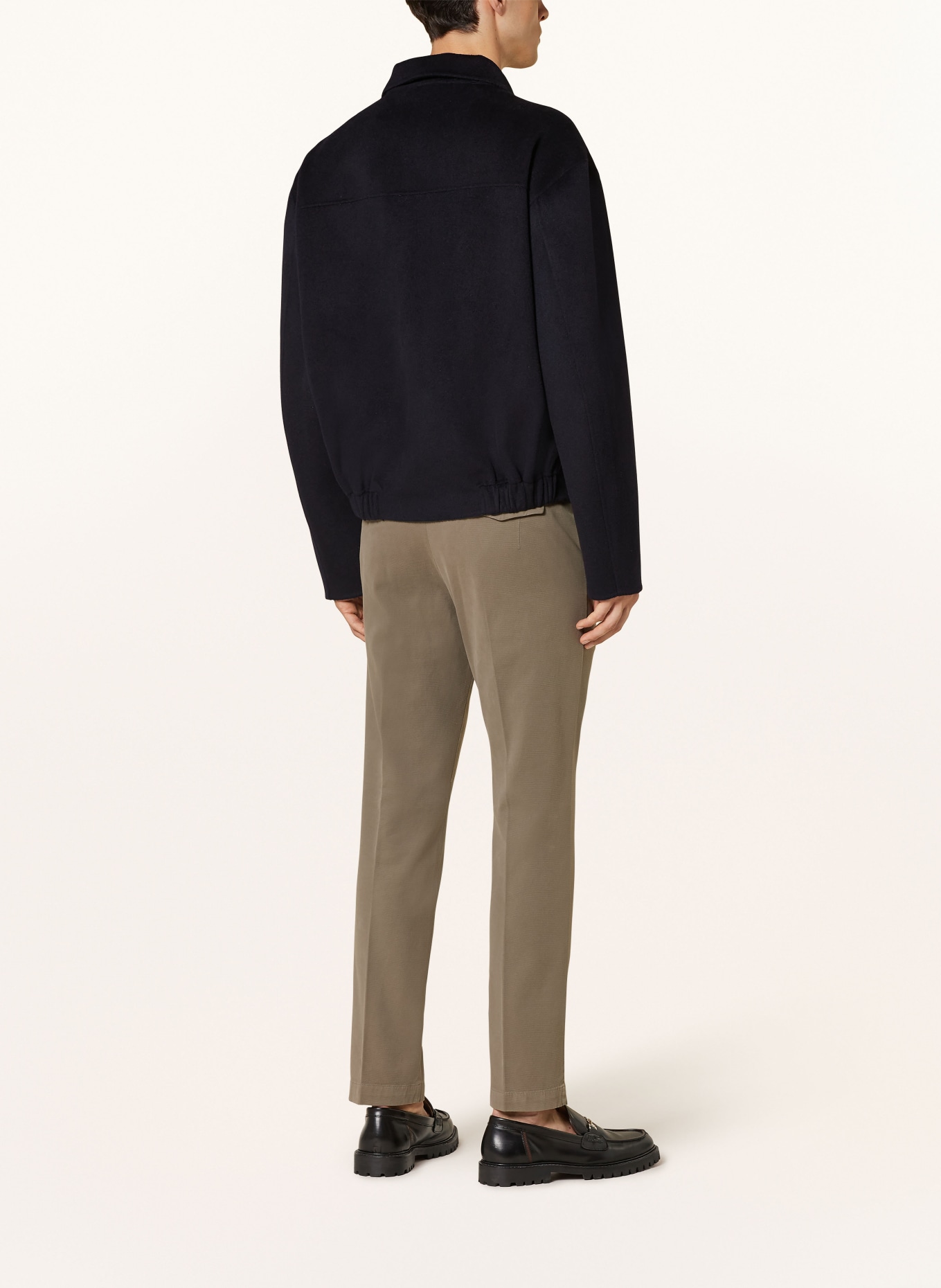 PT TORINO Chino kalhoty Master Fit: ČERNOŠEDÁ