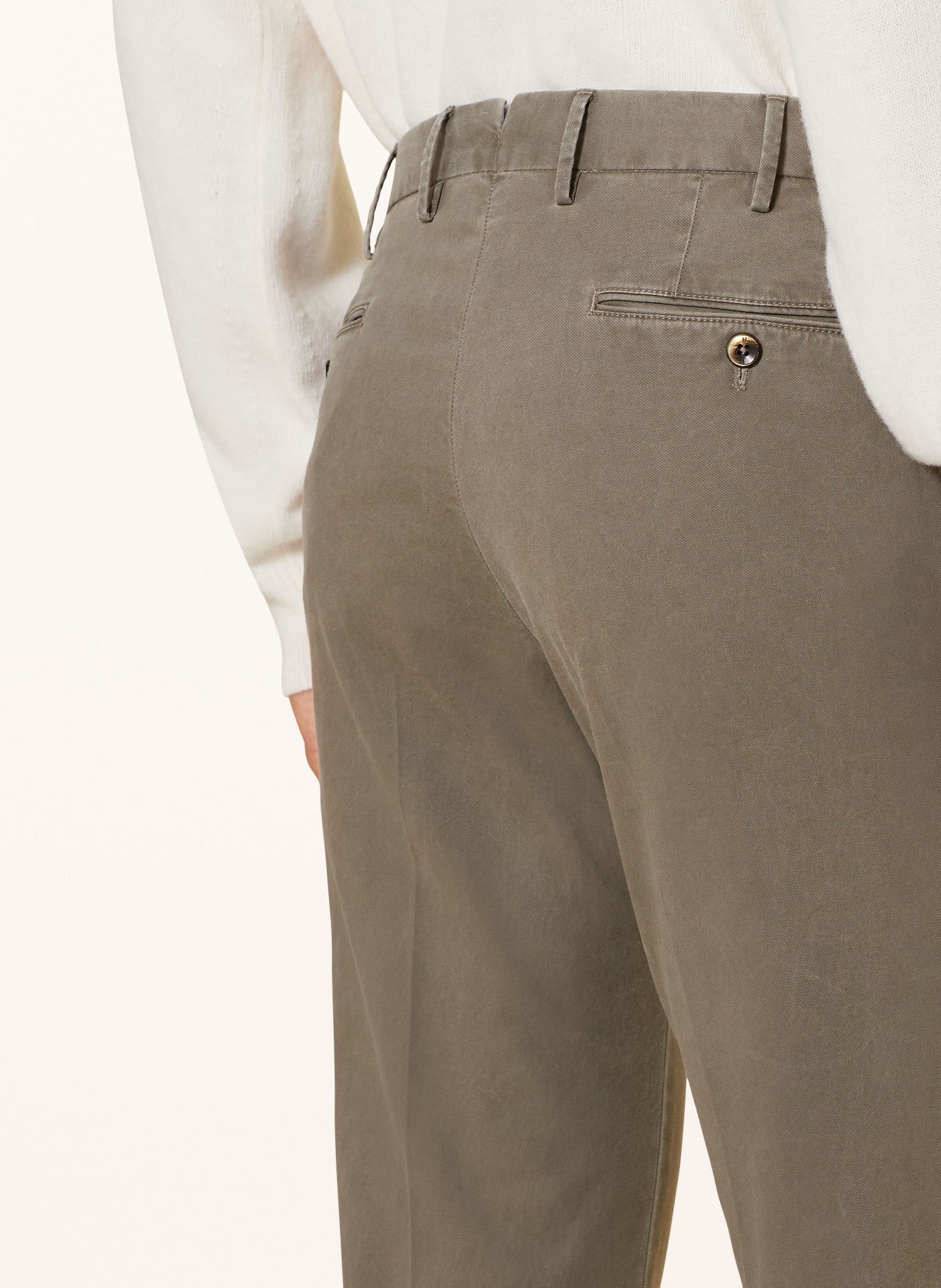 PT TORINO Chino Slim Fit, Farbe: TAUPE (Bild 6)