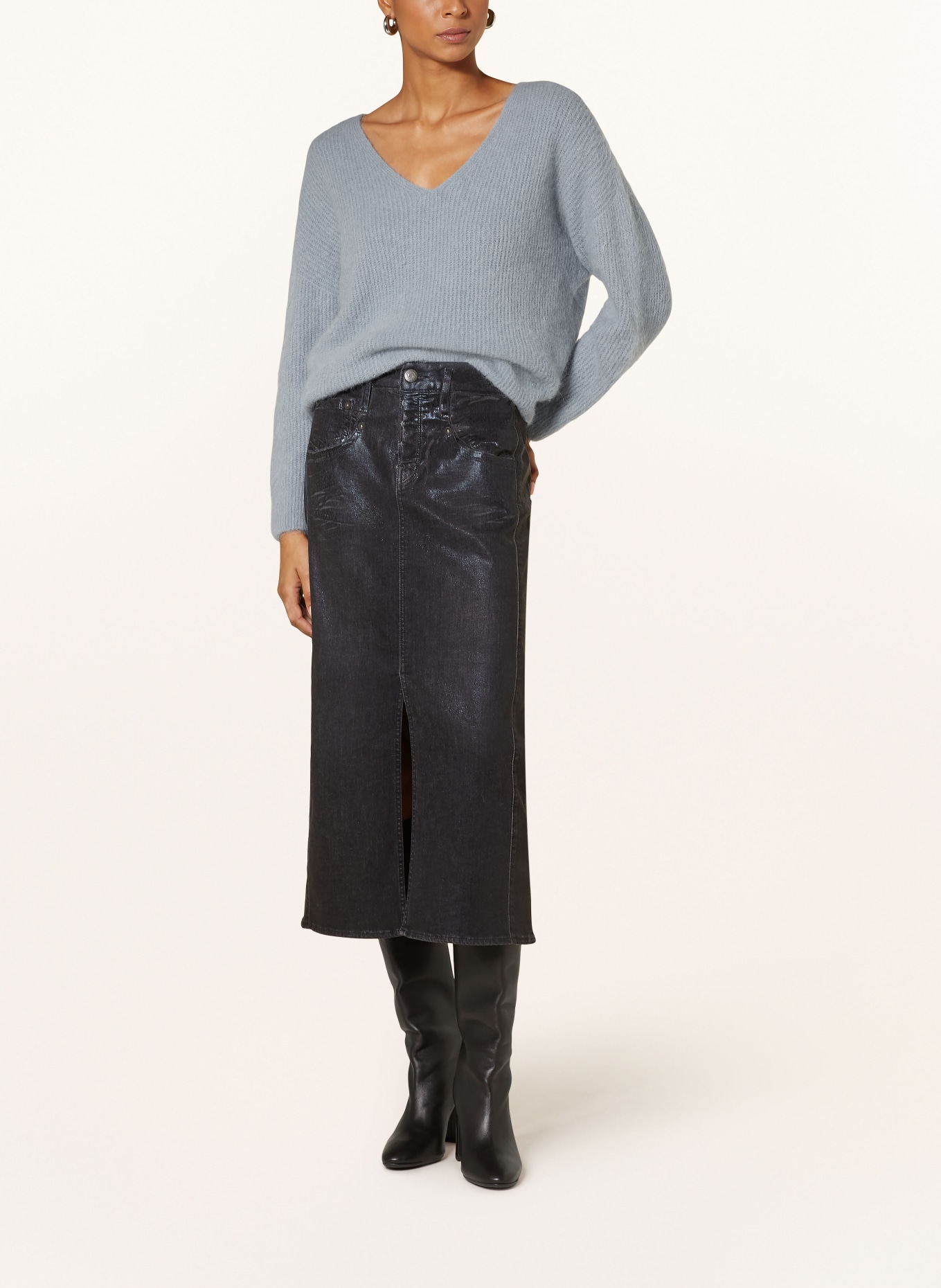 Herrlicher Denim skirt SHYRA, Color: 981 Denim black (Image 2)