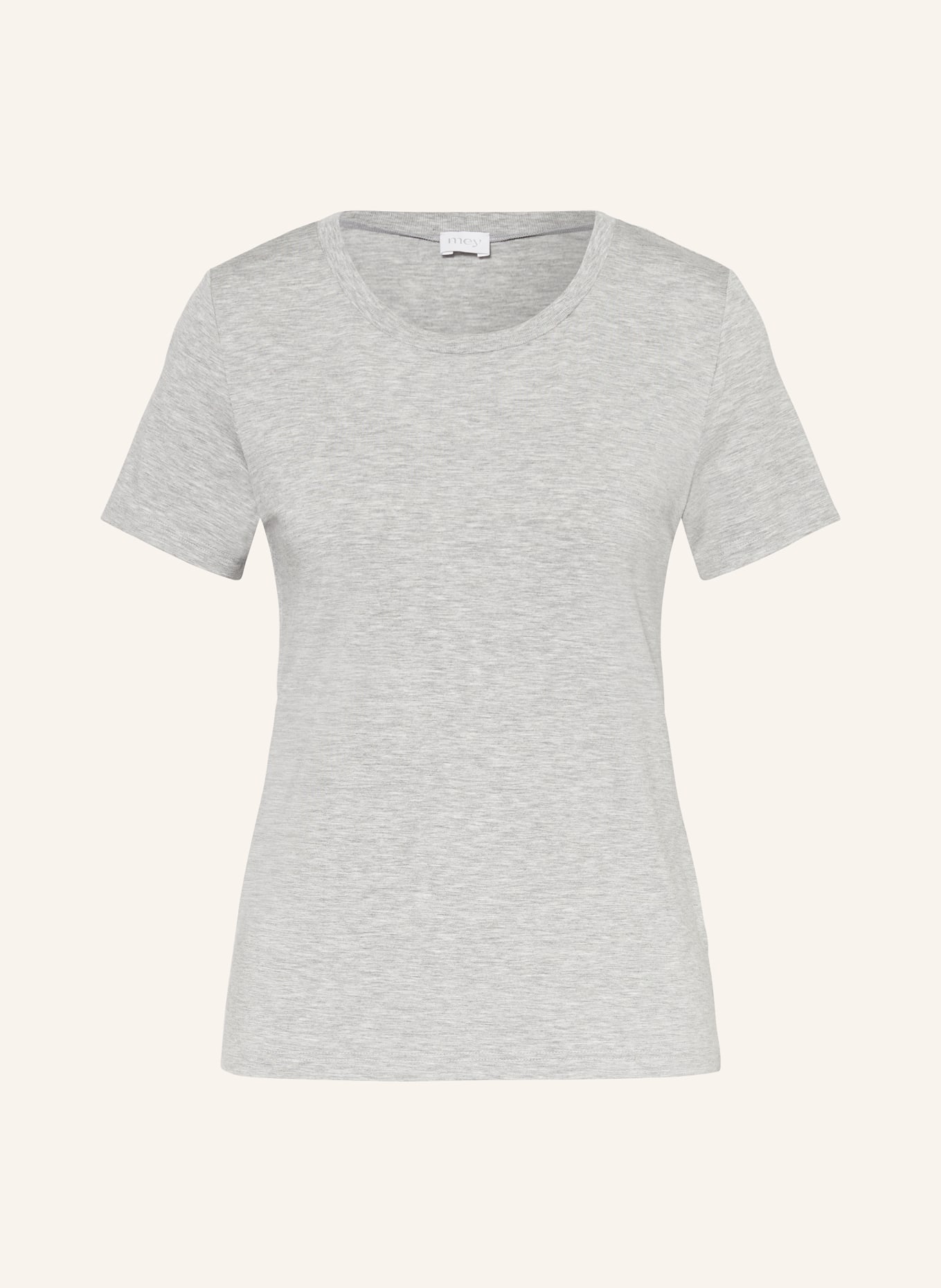 mey Schlafshirt Serie SLEEPY & EASY, Farbe: HELLGRAU (Bild 1)