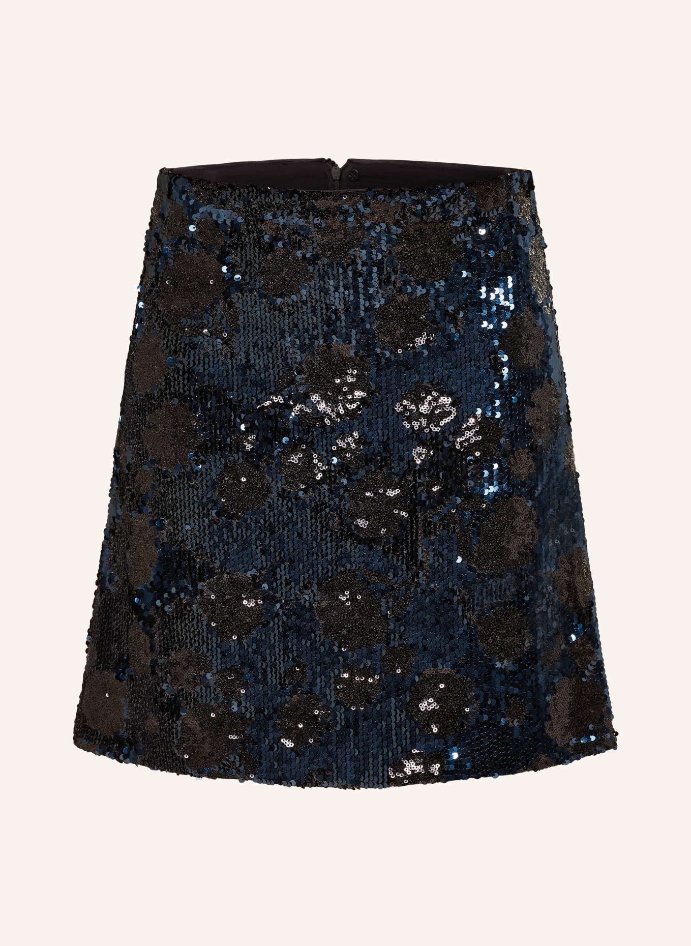 DOROTHEE SCHUMACHER Rock SHIMMERING ATTRACTION mit Pailletten: DUNKELBLAU