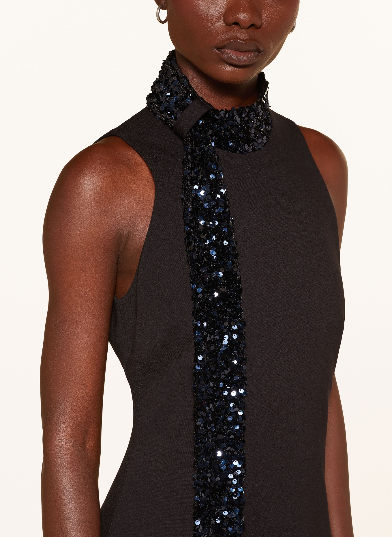 DOROTHEE SCHUMACHER Etuikleid EMOTIONAL ESSENCE mit Pailletten: SCHWARZ