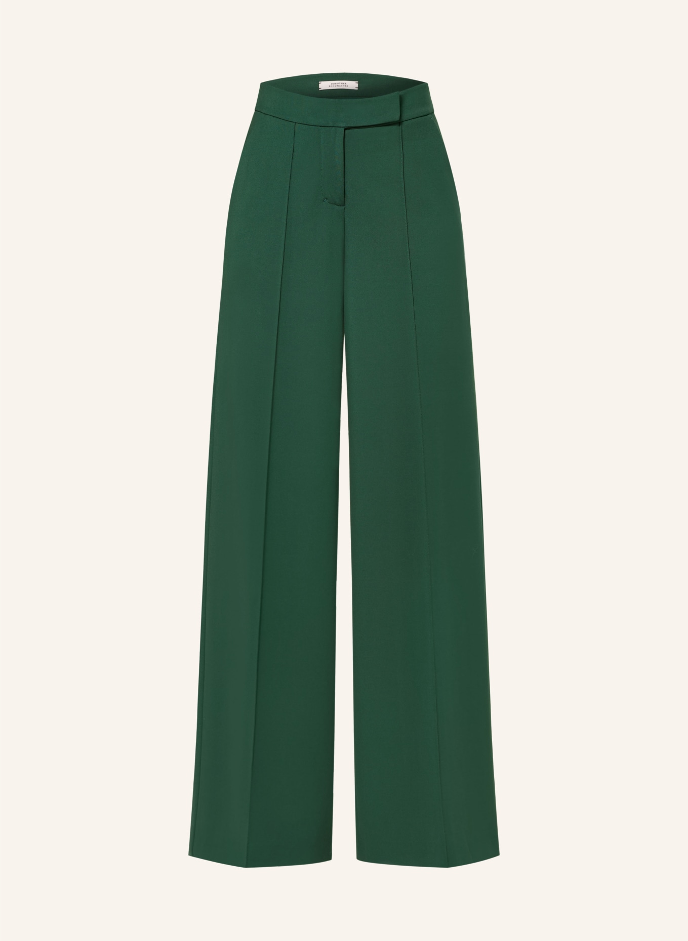 DOROTHEE SCHUMACHER Wide leg trousers EMOTIONAL ESSENCE: GREEN