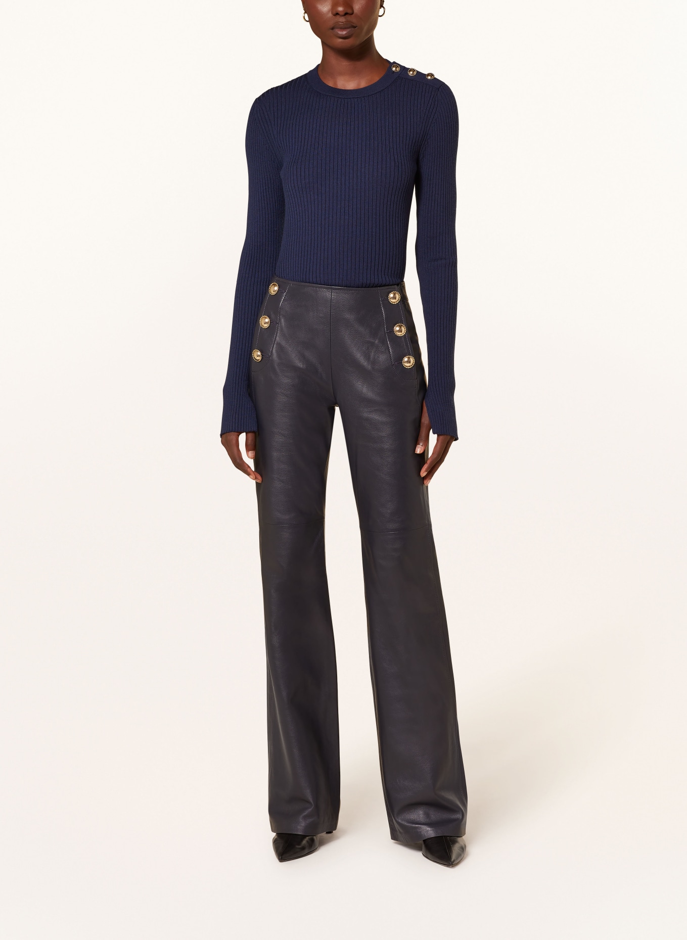DOROTHEE SCHUMACHER Sweater ESSENTIAL EASE: DARK BLUE