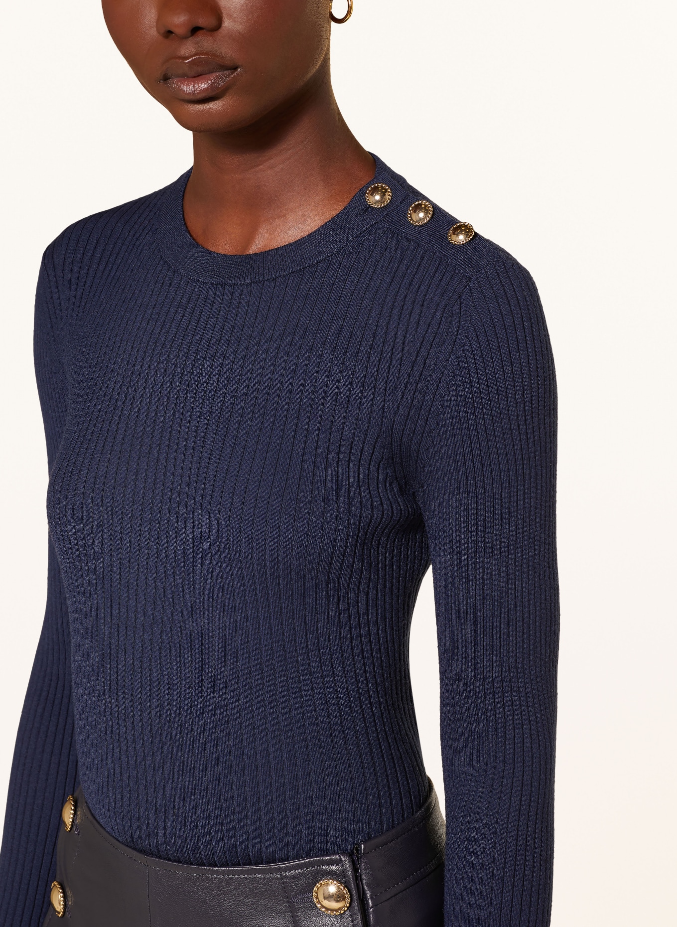 DOROTHEE SCHUMACHER Sweater ESSENTIAL EASE: DARK BLUE