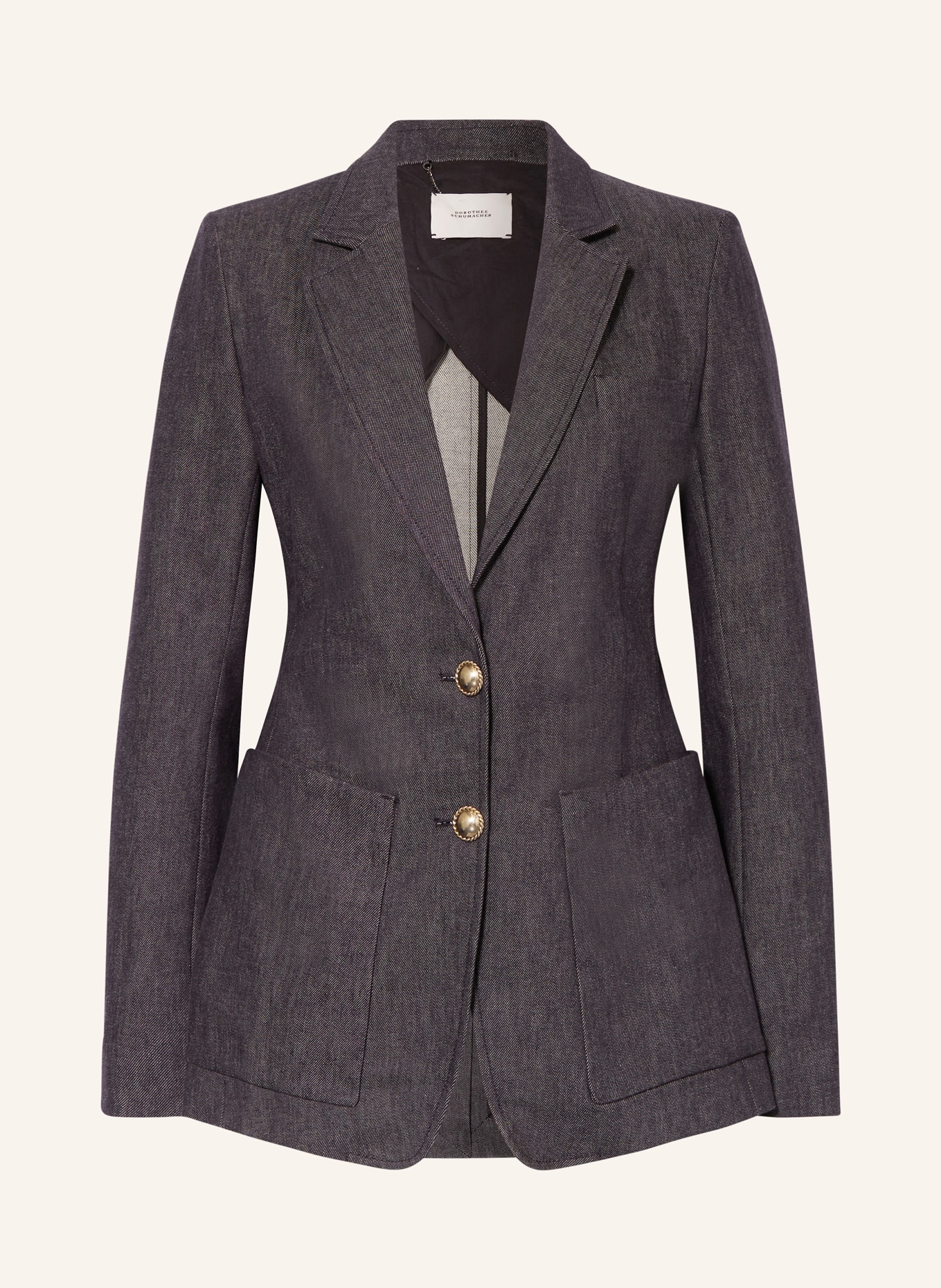 DOROTHEE SCHUMACHER Denim blazer PURE LOVE: DARK BLUE