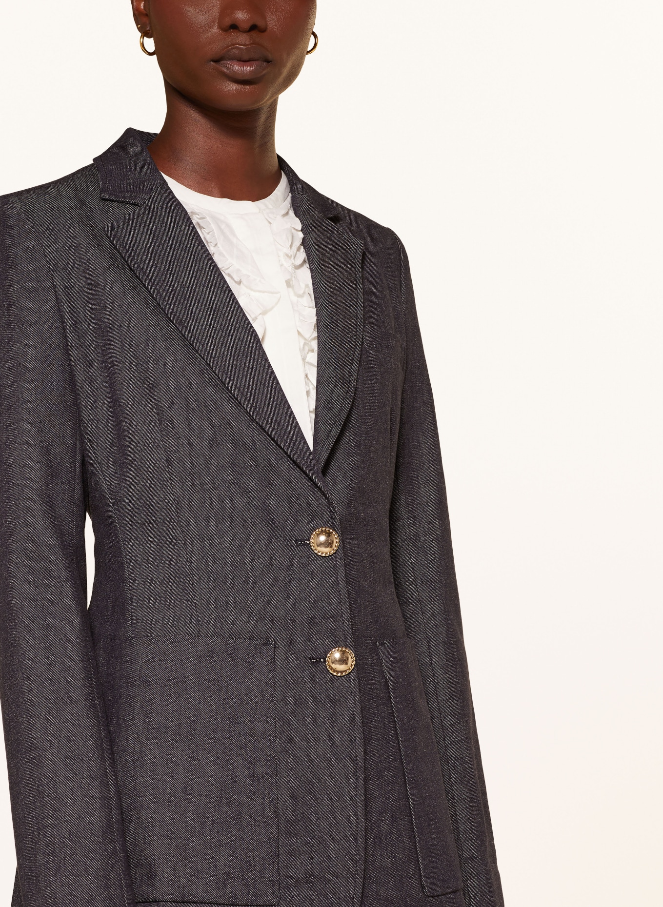 DOROTHEE SCHUMACHER Denim blazer PURE LOVE: DARK BLUE