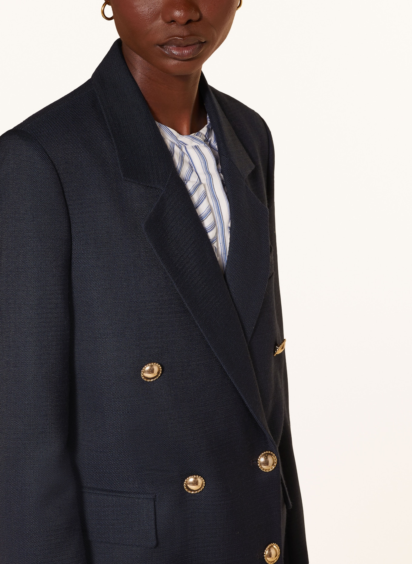 DOROTHEE SCHUMACHER Longblazer OCCASION COOLNESS: DUNKELBLAU