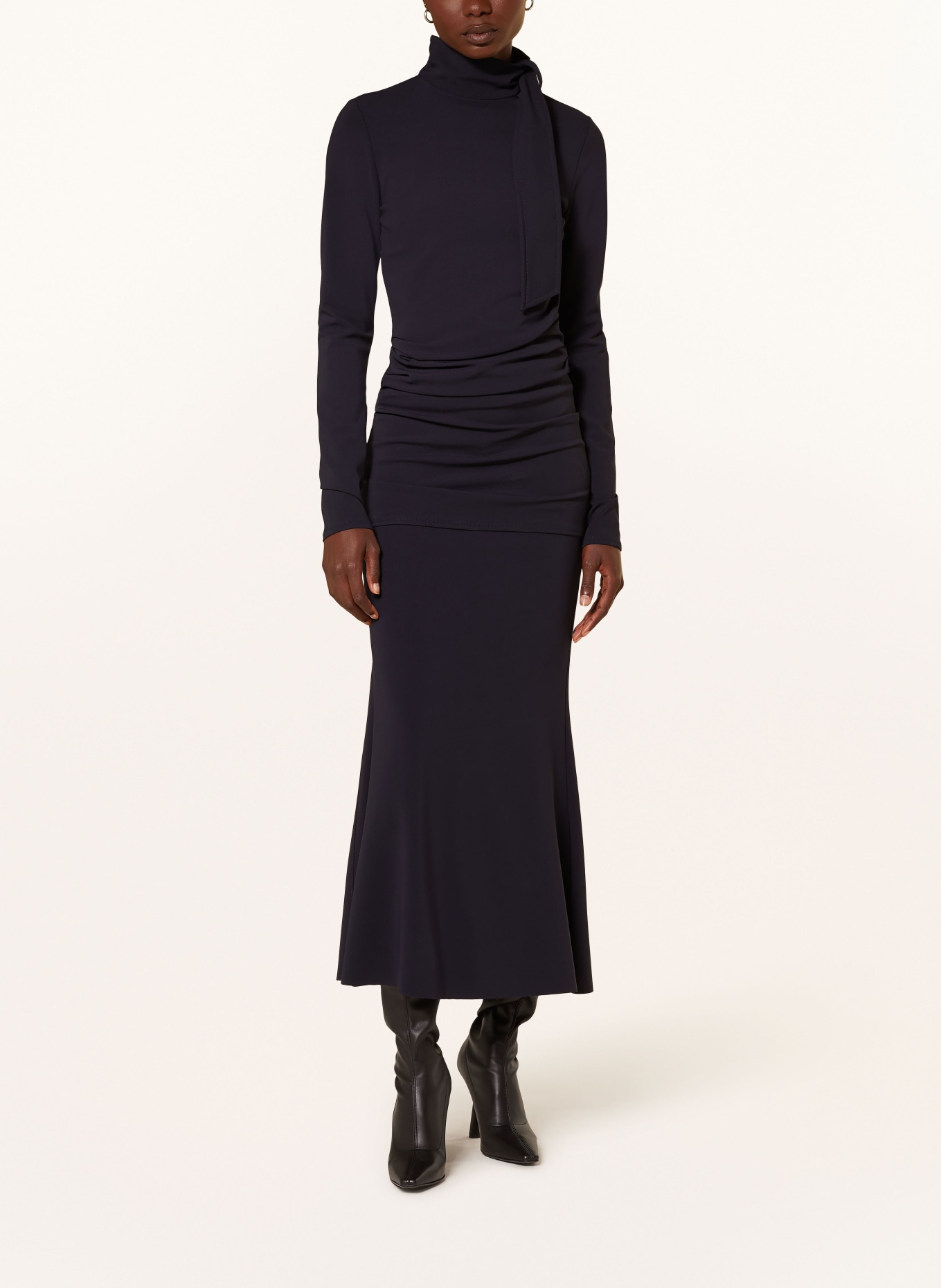DOROTHEE SCHUMACHER Jerseyrock SOFT SHAPE: DUNKELBLAU