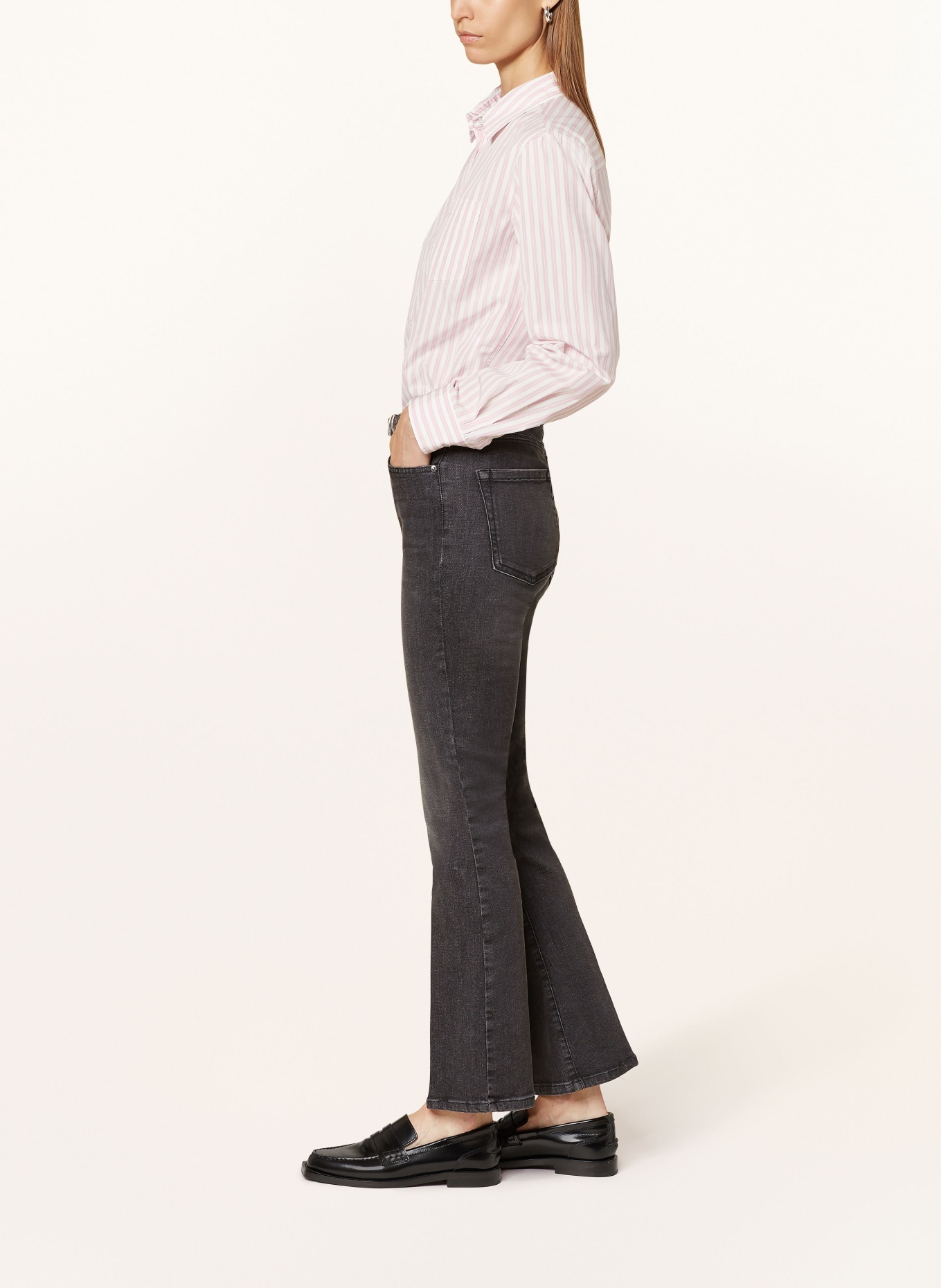 WEEKEND Max Mara Bootcut jeans RAPALLO, Color: 019 BLACK (Image 4)