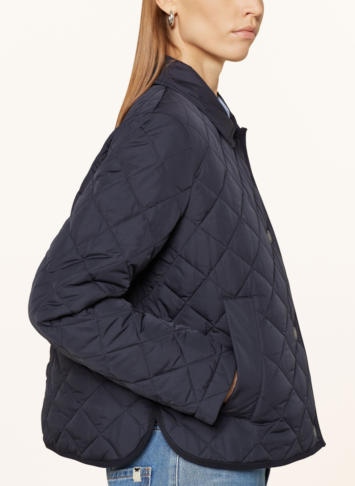 WEEKEND MAX MARA レディース ジャンパー VADIER 016 2515481021 WEEKEND Max Mara VADIER quilted jacket in dark blue